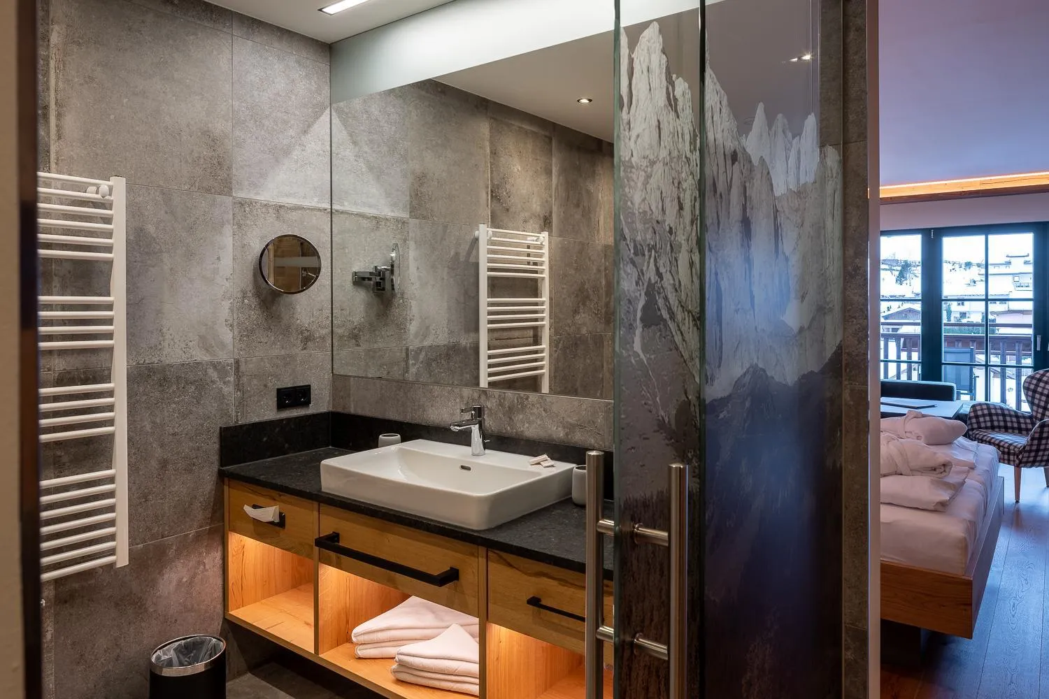 Bathroom in Hotel Jagdschlössl