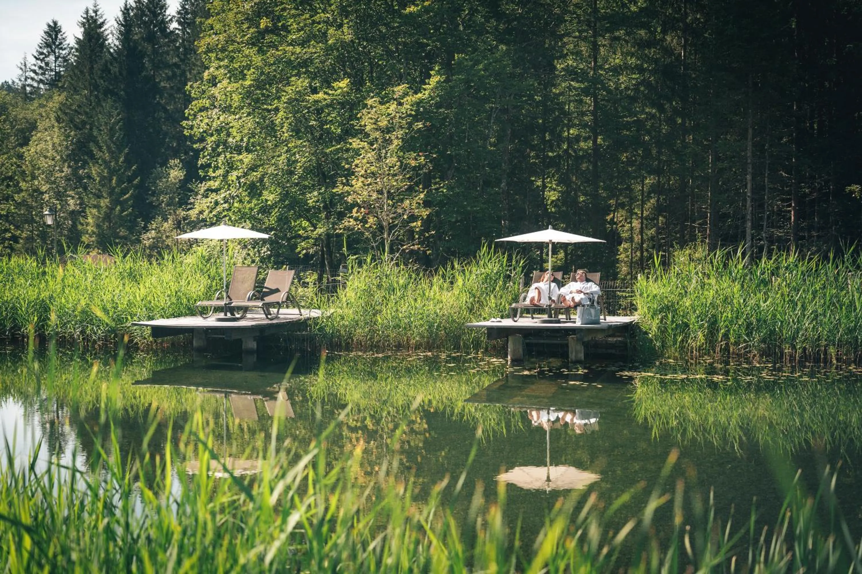 Garden in Hotel Jagdschlössl