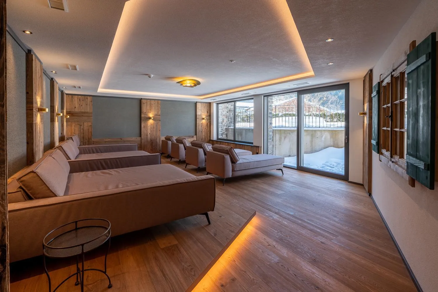 Sauna, Bed in Hotel Jagdschlössl