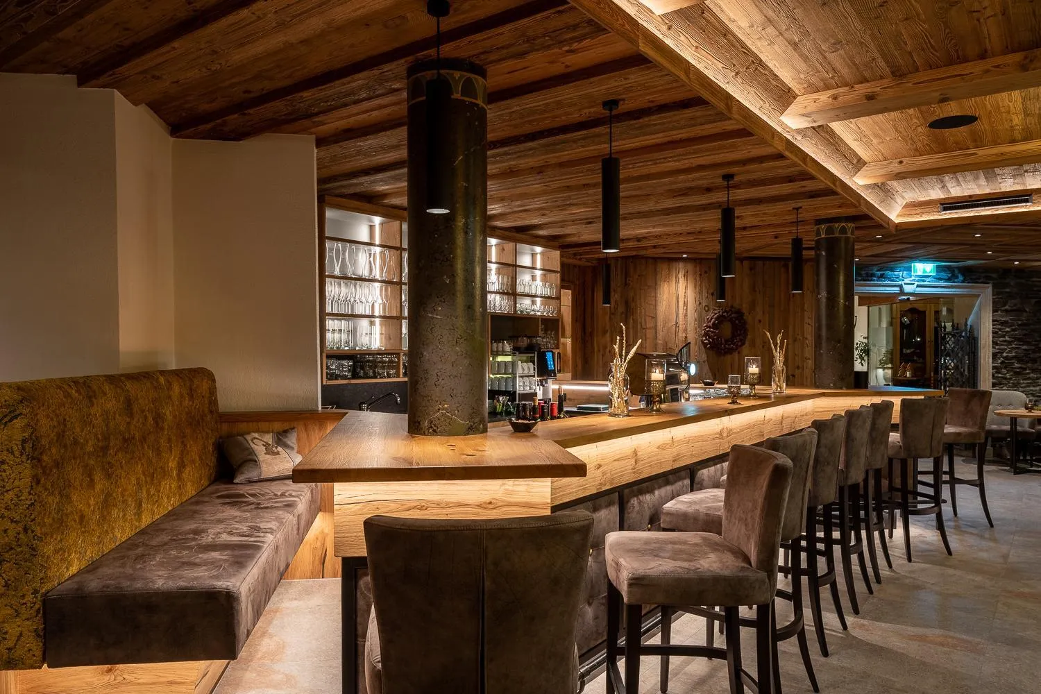 Lounge or bar in Hotel Jagdschlössl