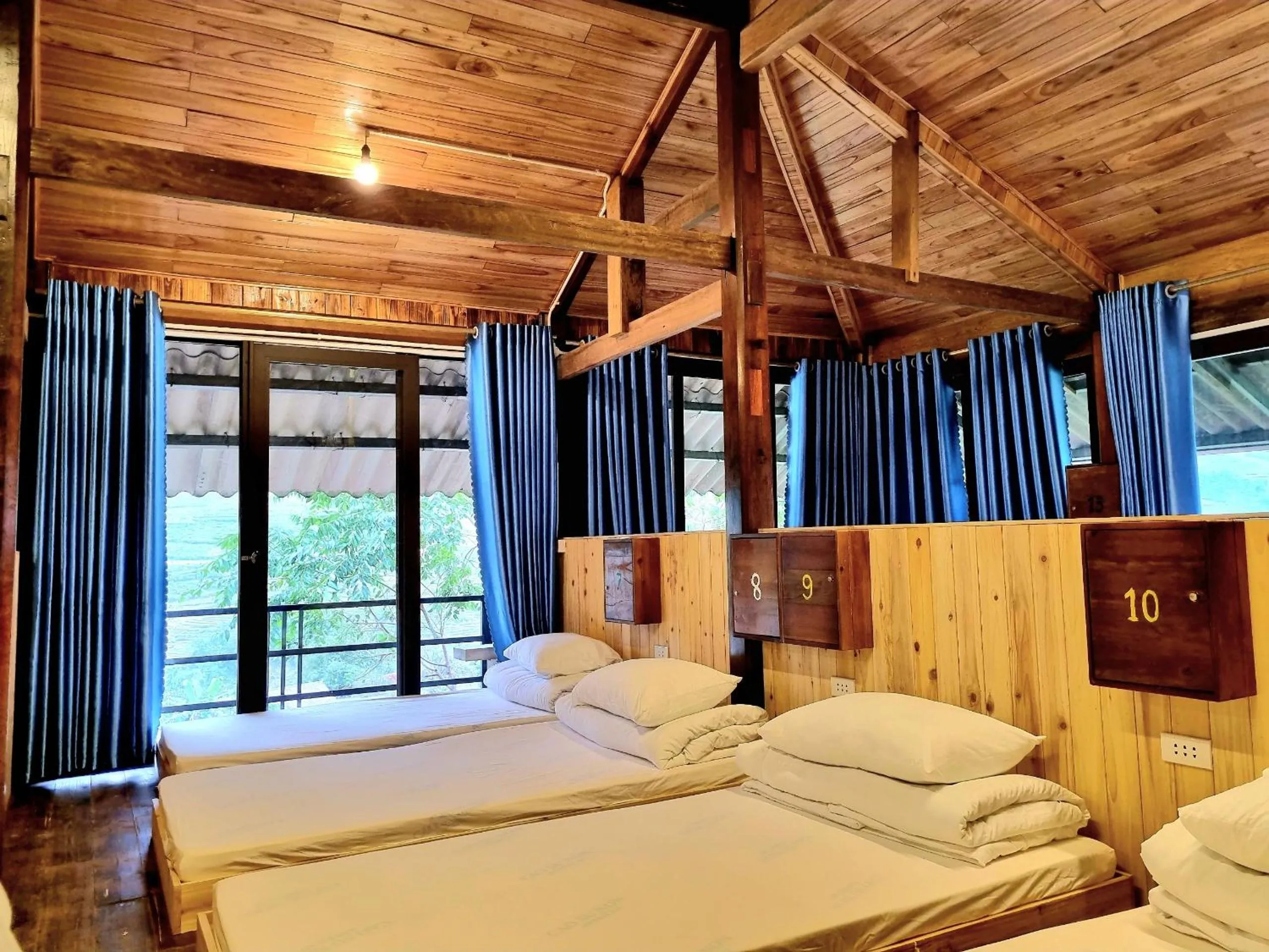 Bed in Tavan Chopai Homestay