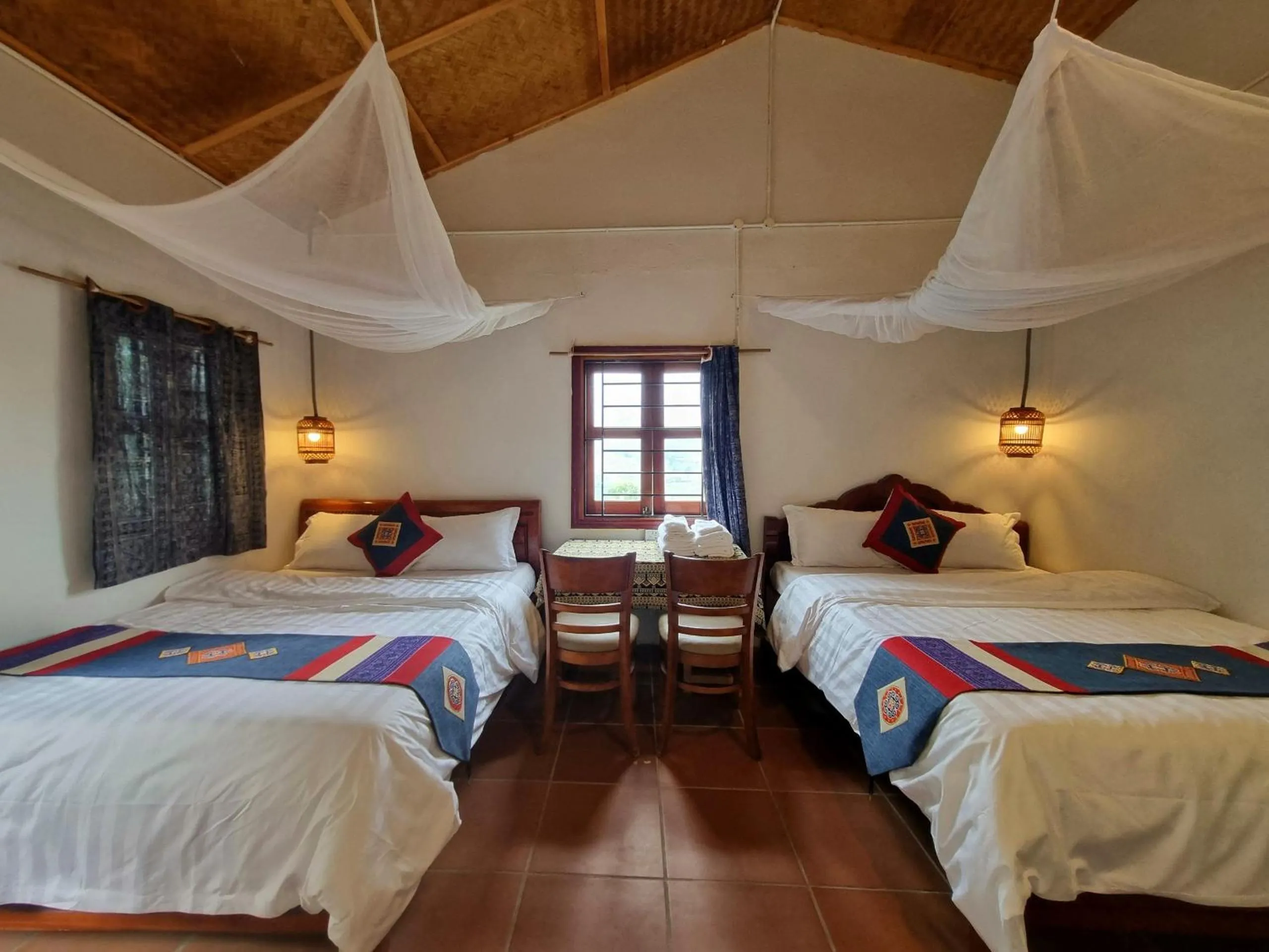 Bed in Tavan Chopai Homestay