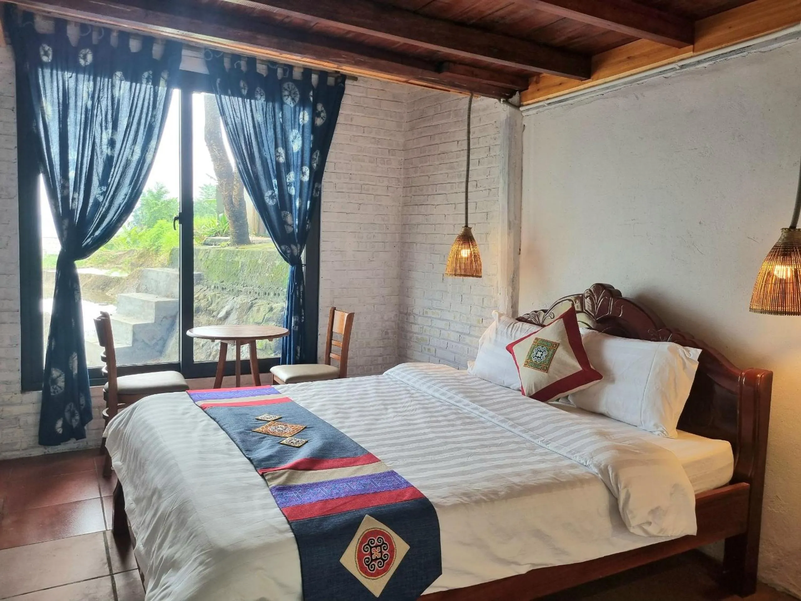 Bed in Tavan Chopai Homestay