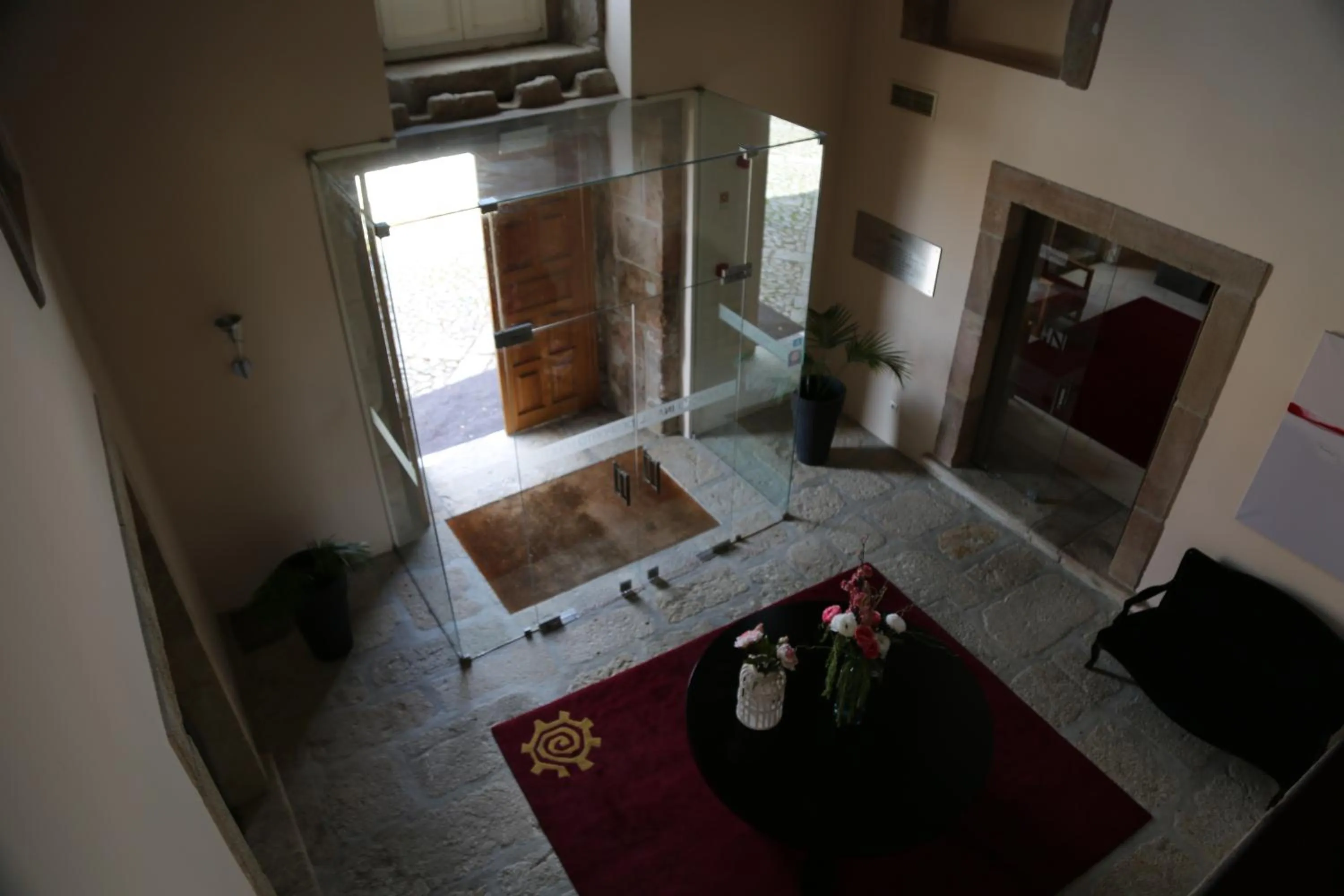 Lobby or reception in INATEL Linhares da Beira Hotel Rural