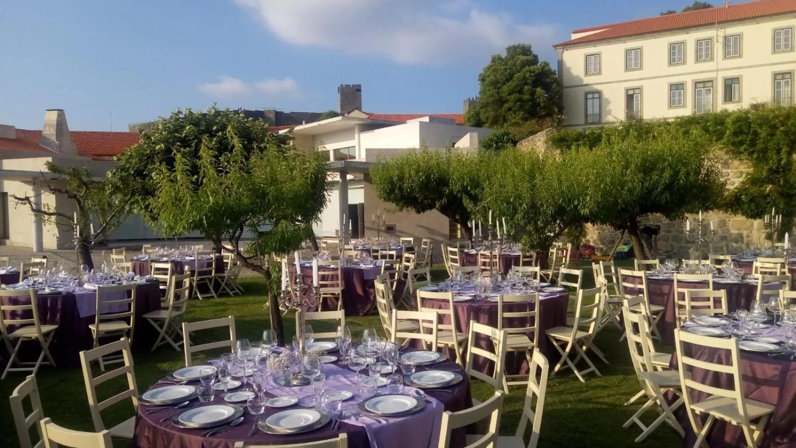 Garden in INATEL Linhares da Beira Hotel Rural