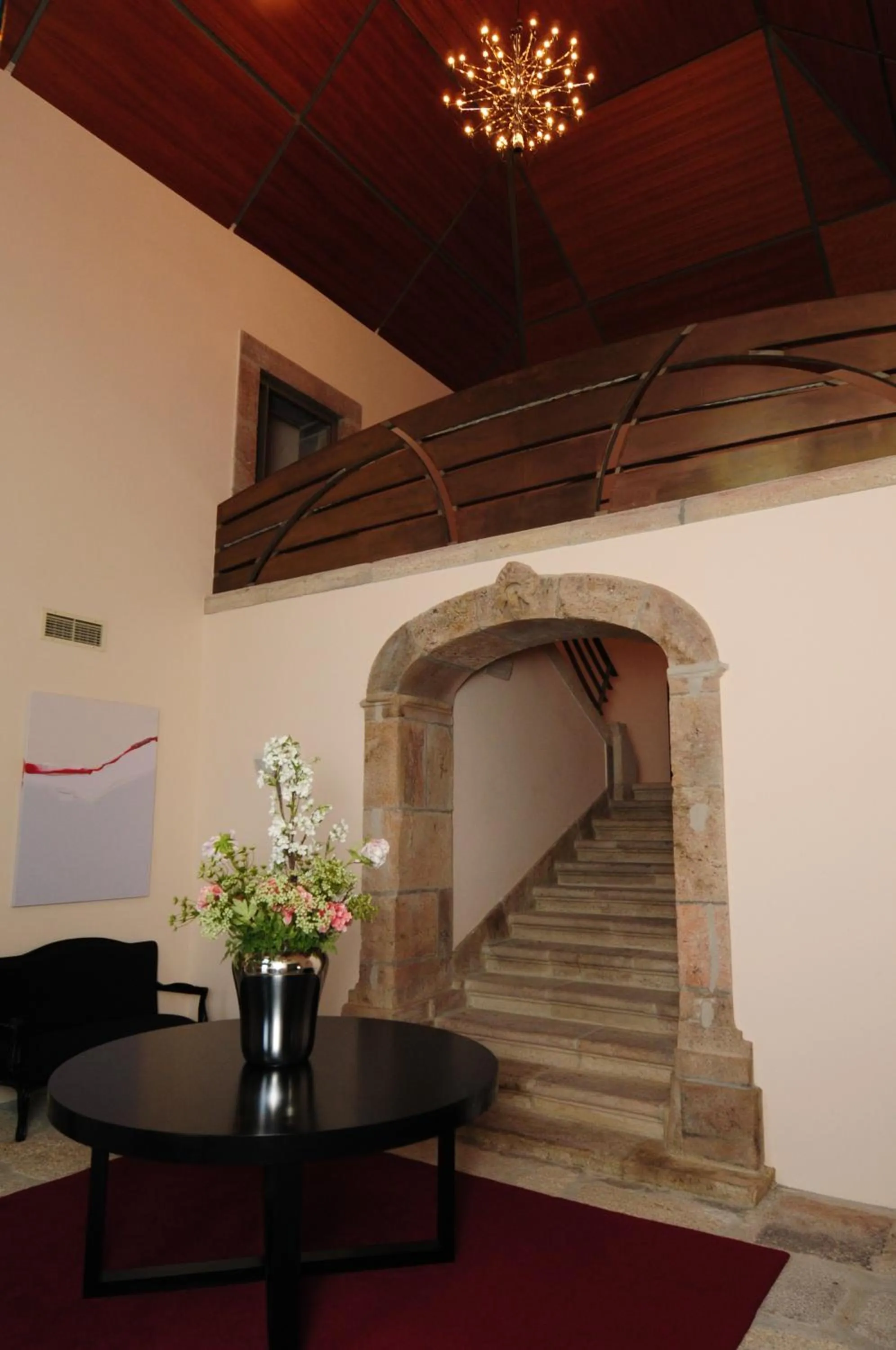 Lobby or reception in INATEL Linhares da Beira Hotel Rural