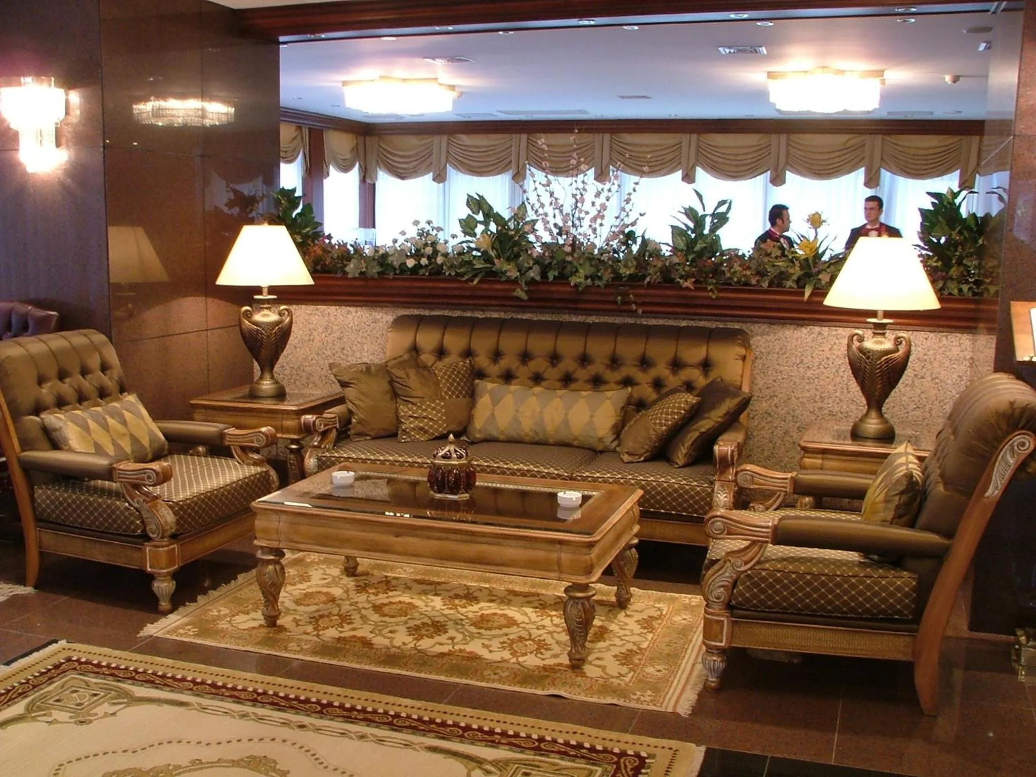 Lobby or reception in DOGA RESIDENCE HOTEL Ankara