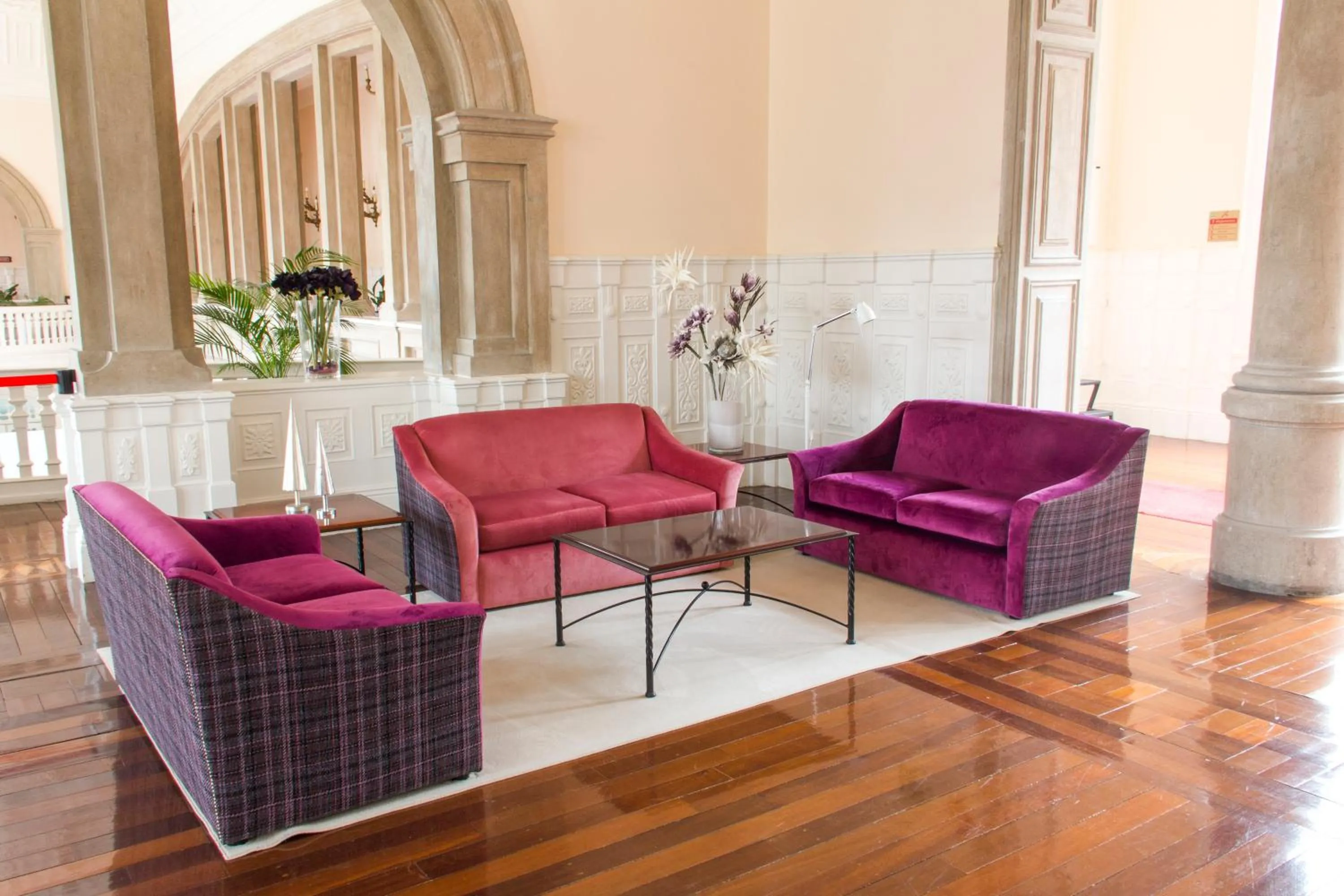 Seating area in INATEL Palace S.Pedro Do Sul
