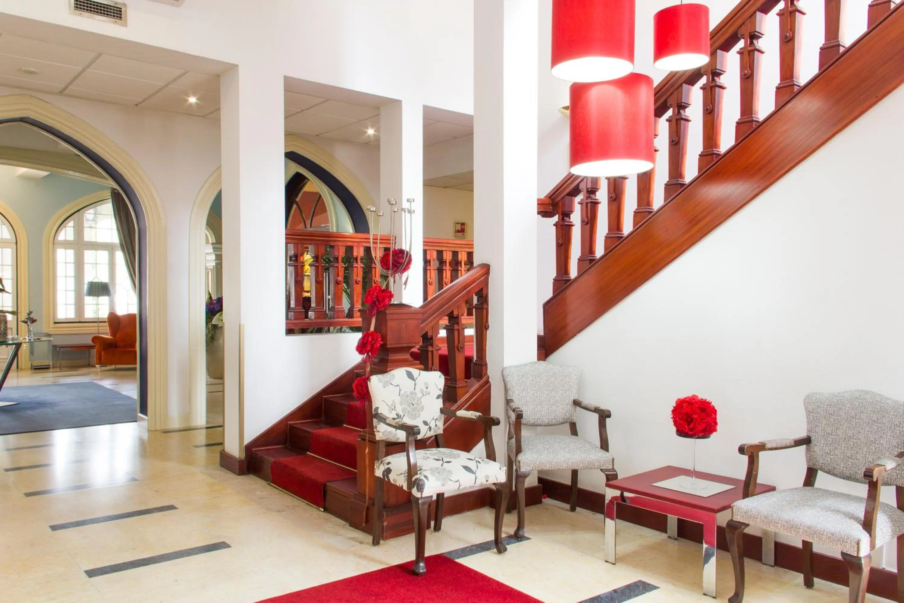 Lobby or reception in INATEL Palace S.Pedro Do Sul