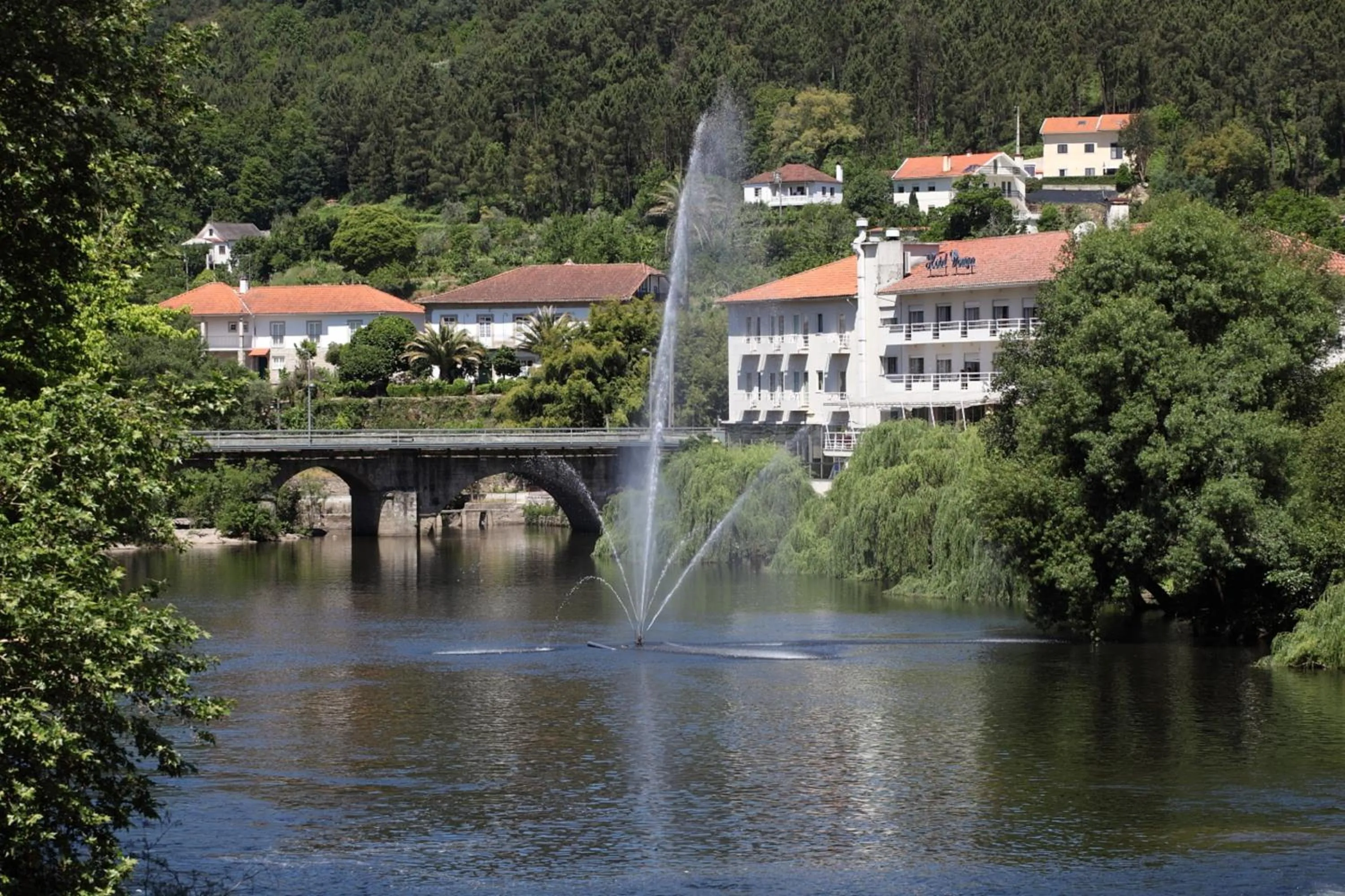 Natural landscape in INATEL Palace S.Pedro Do Sul