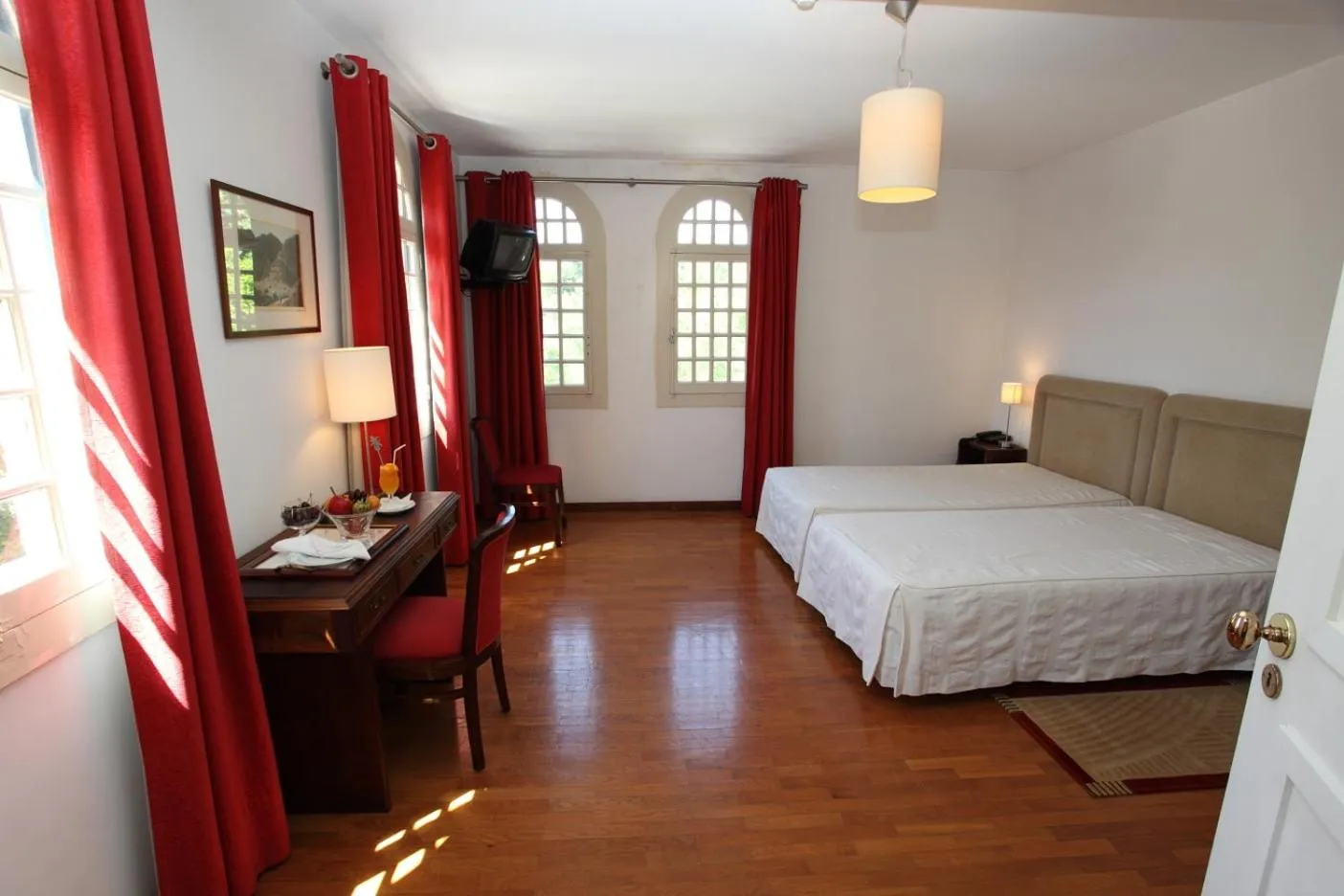 Bed in INATEL Palace S.Pedro Do Sul