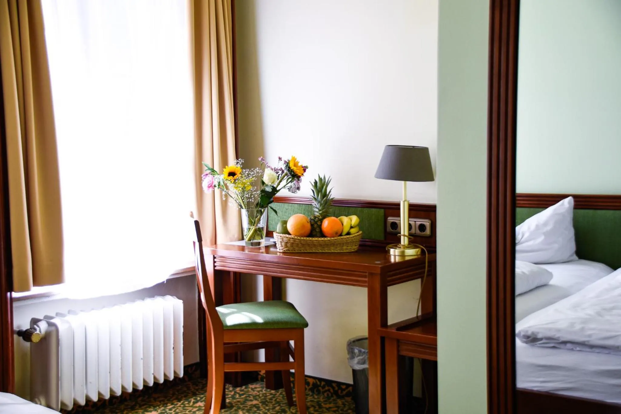 Photo of the whole room, Bed in Parkhotel Zirndorf