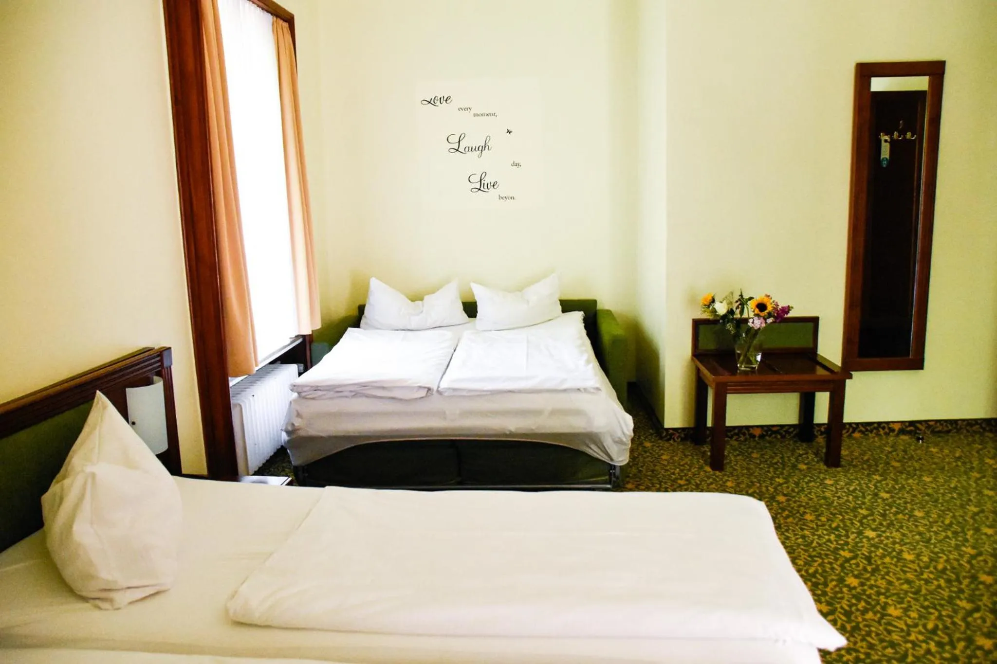 Photo of the whole room, Bed in Parkhotel Zirndorf