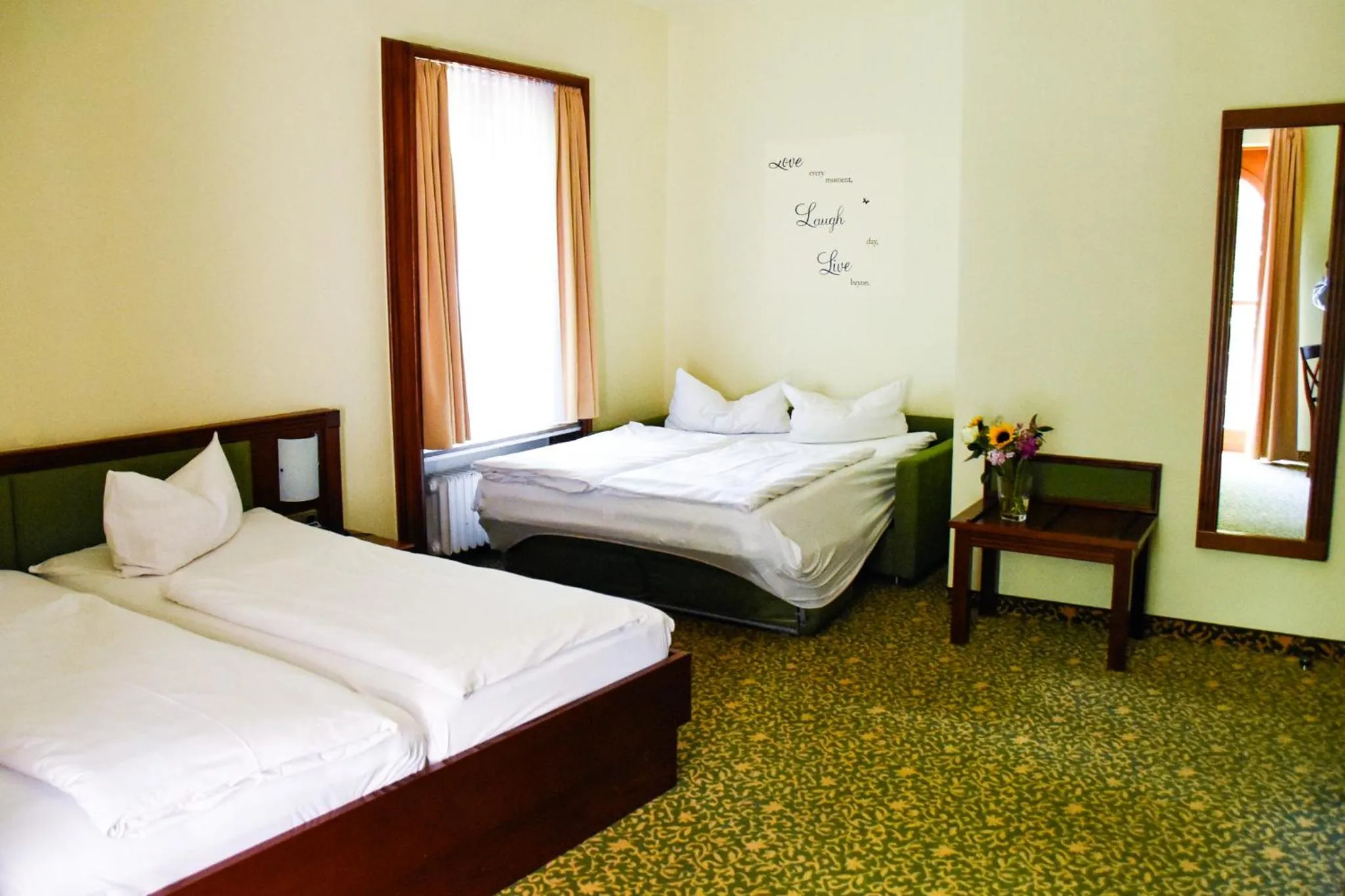 Photo of the whole room, Bed in Parkhotel Zirndorf