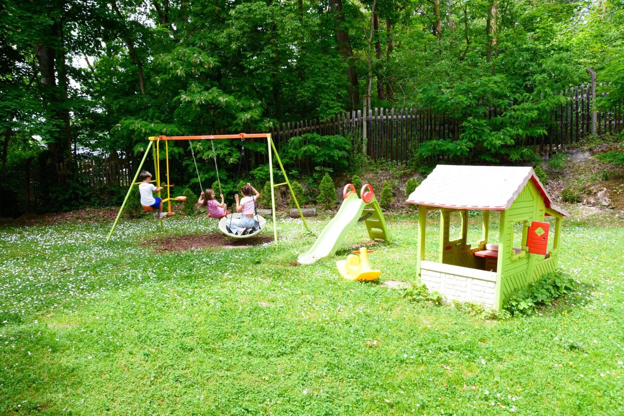 Children play ground in Parkhotel Zirndorf