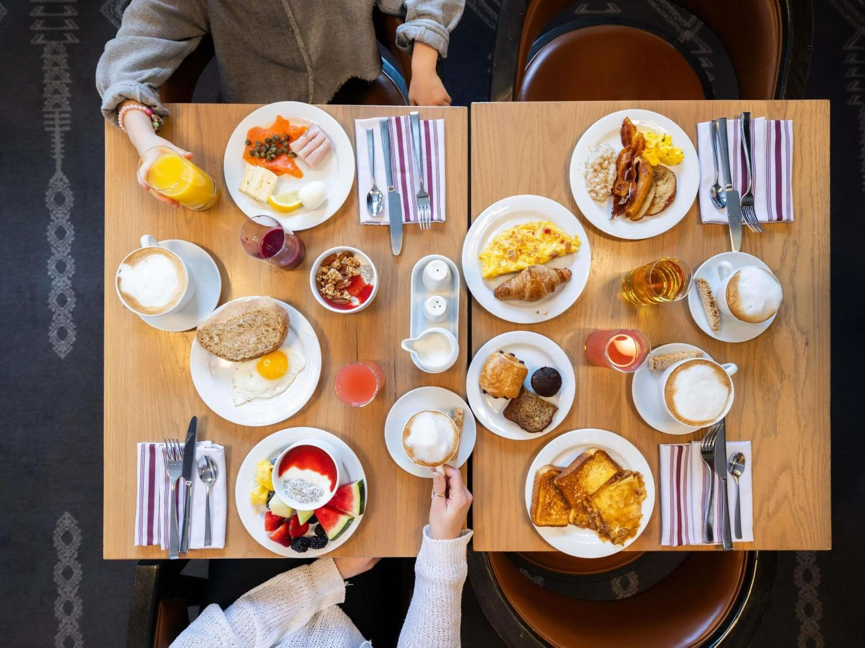 Breakfast in Fairmont Tremblant