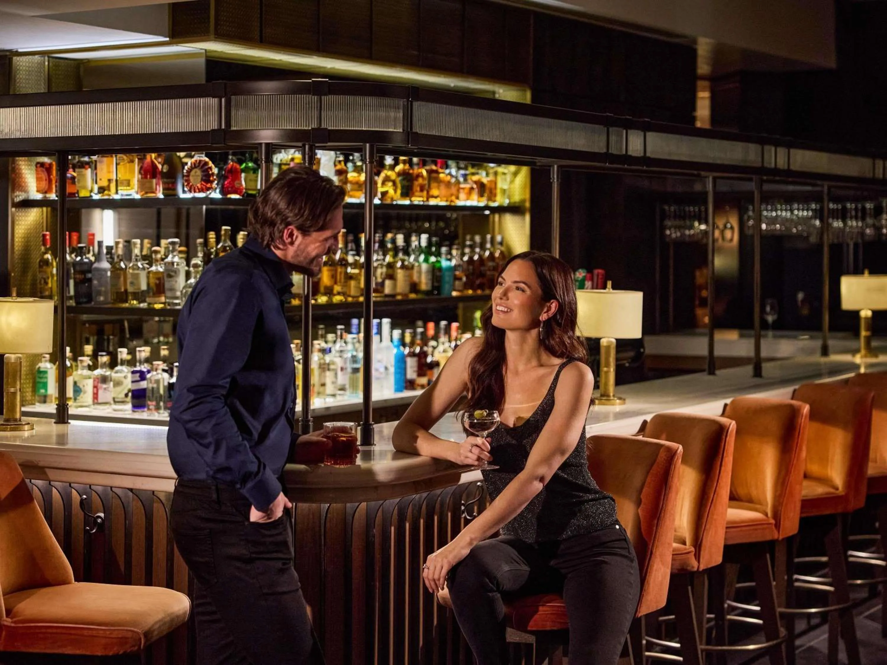 Lounge or bar in Fairmont Tremblant