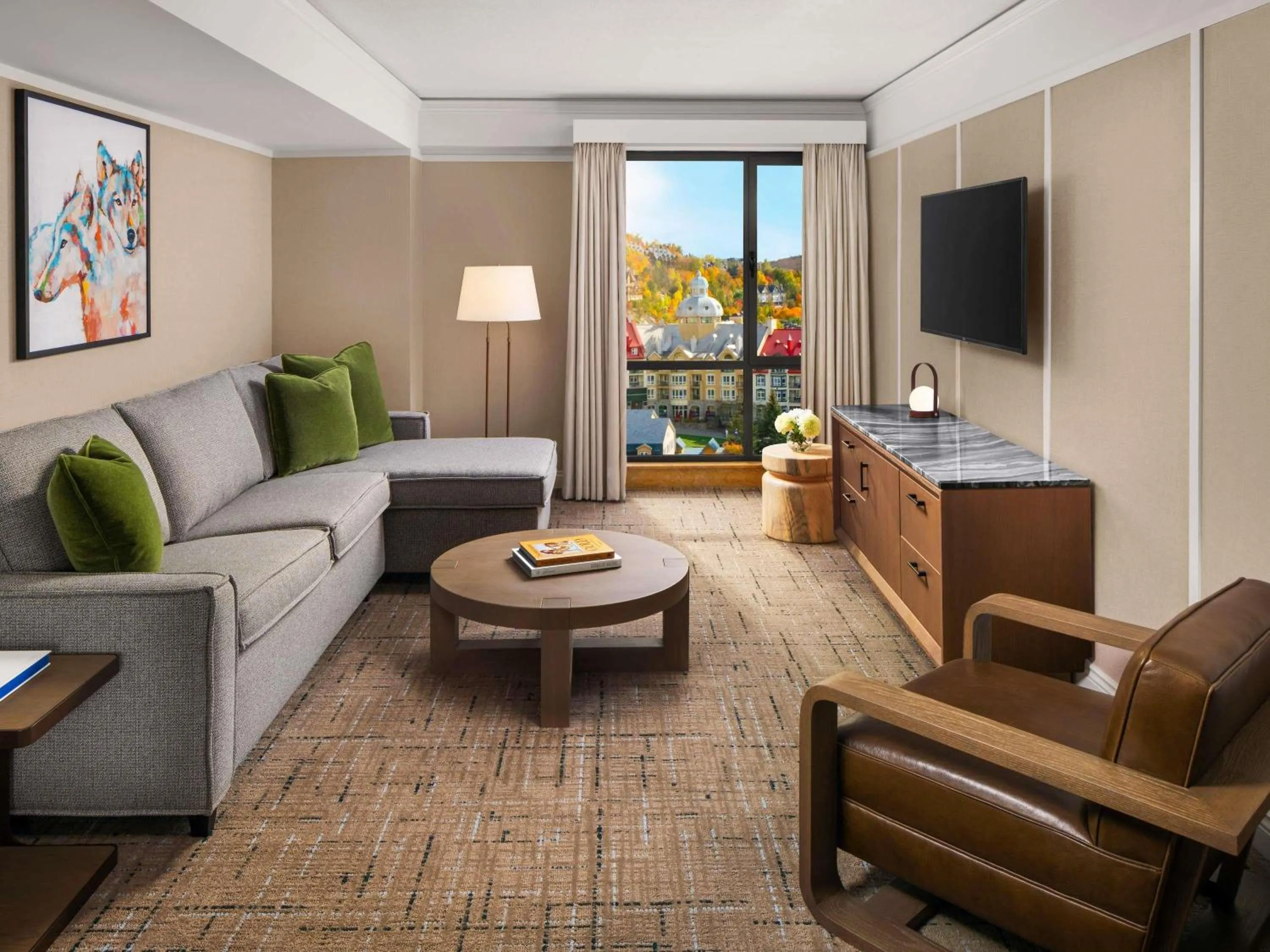 Bedroom in Fairmont Tremblant