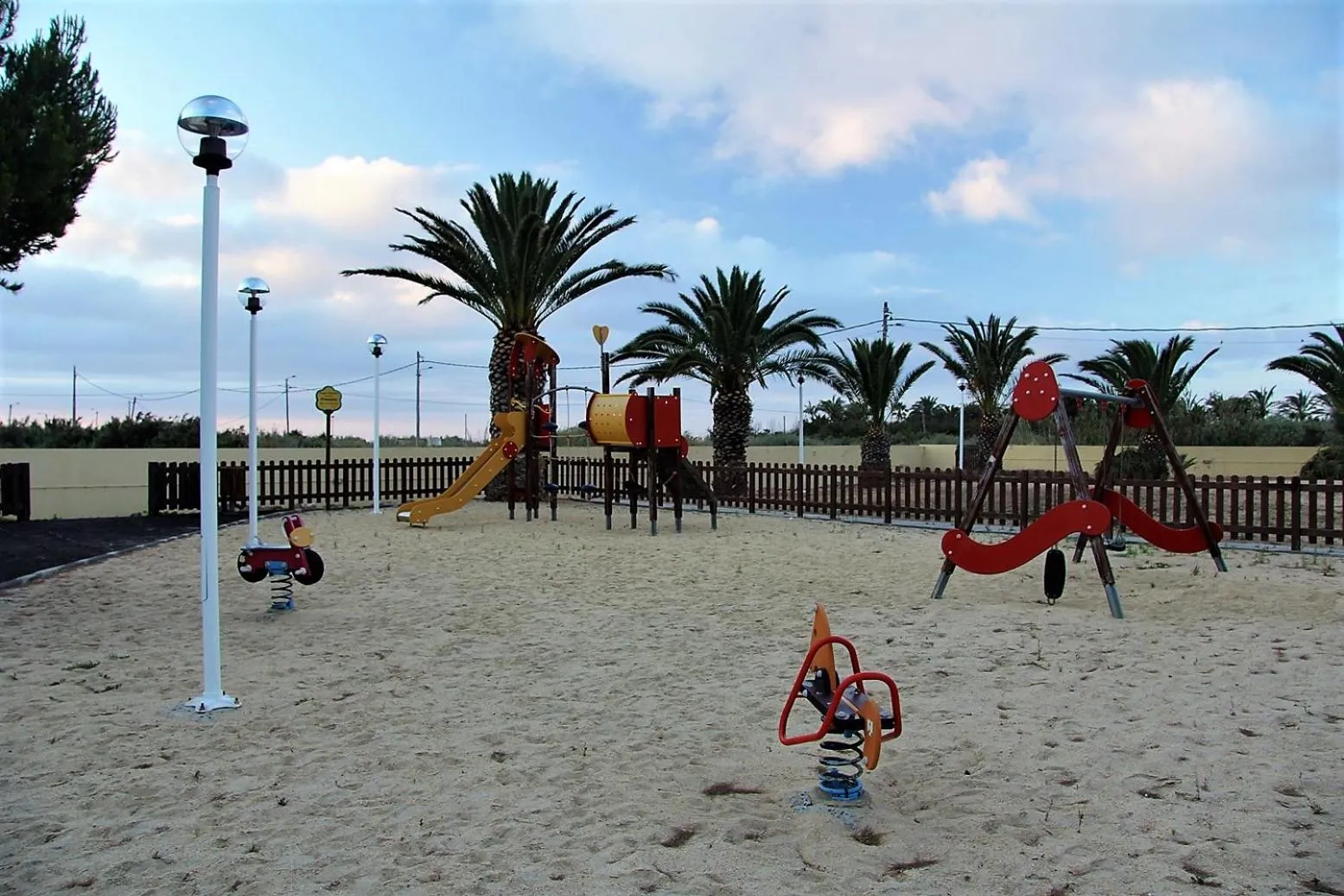 Children play ground in INATEL Porto Santo