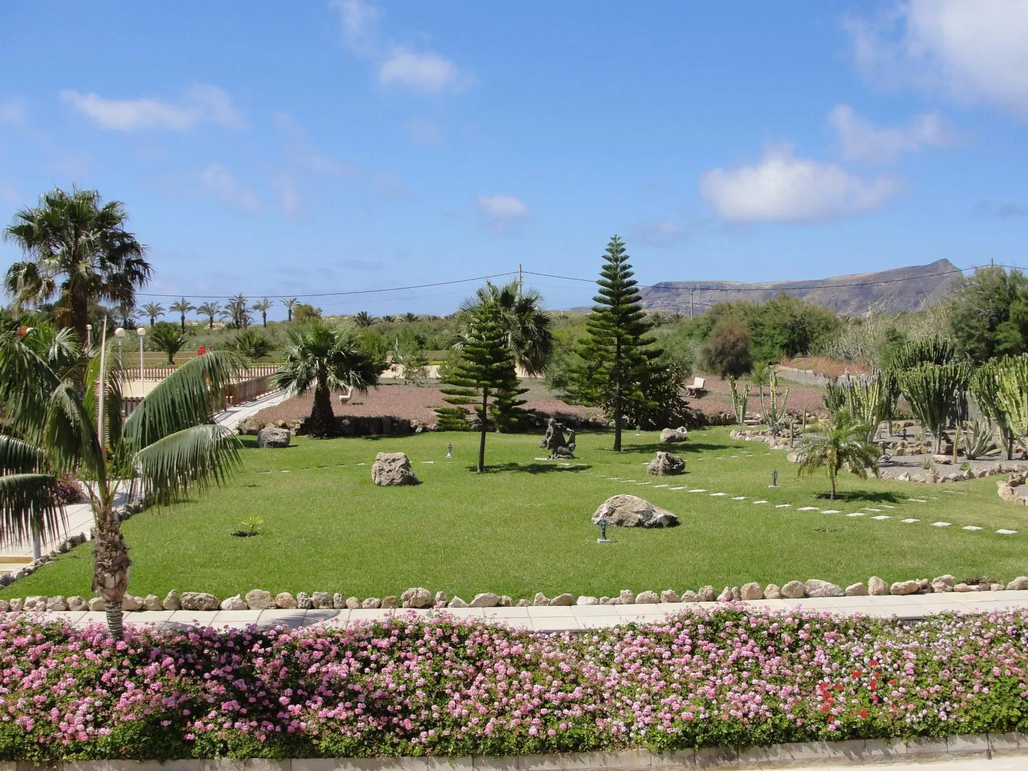 Garden in INATEL Porto Santo