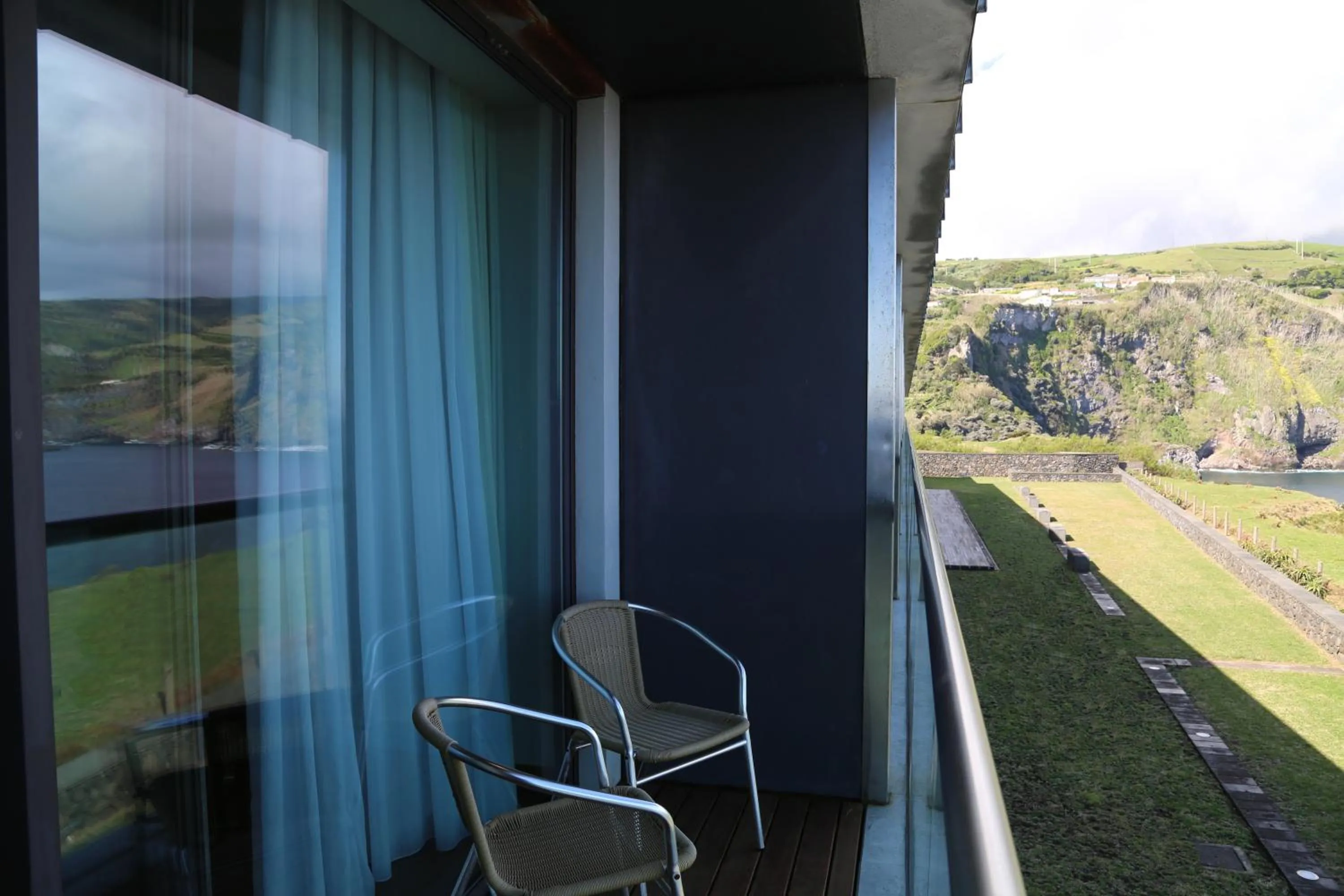 Balcony/Terrace in INATEL Flores