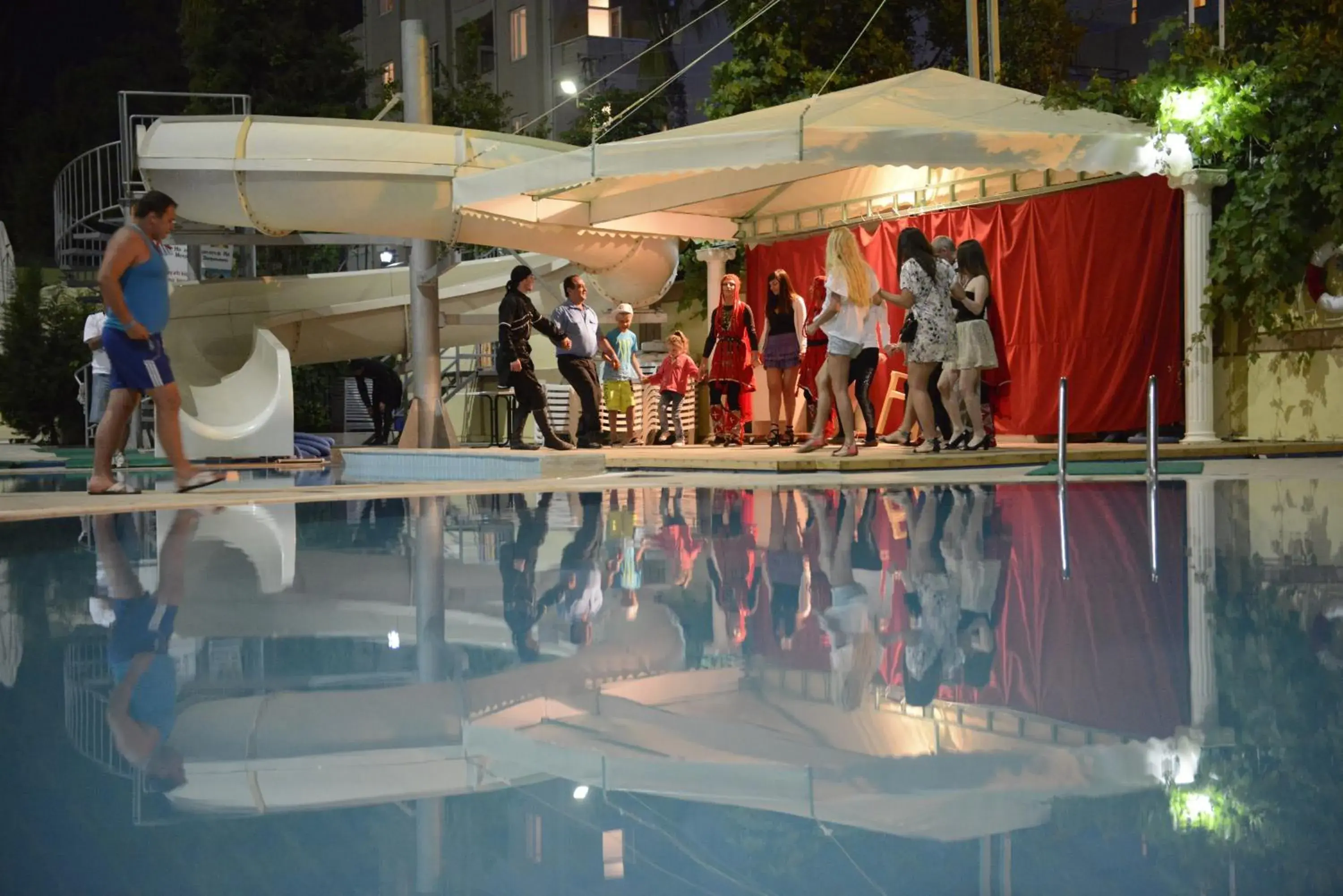 Swimming Pool in Monte Carlo Hotel