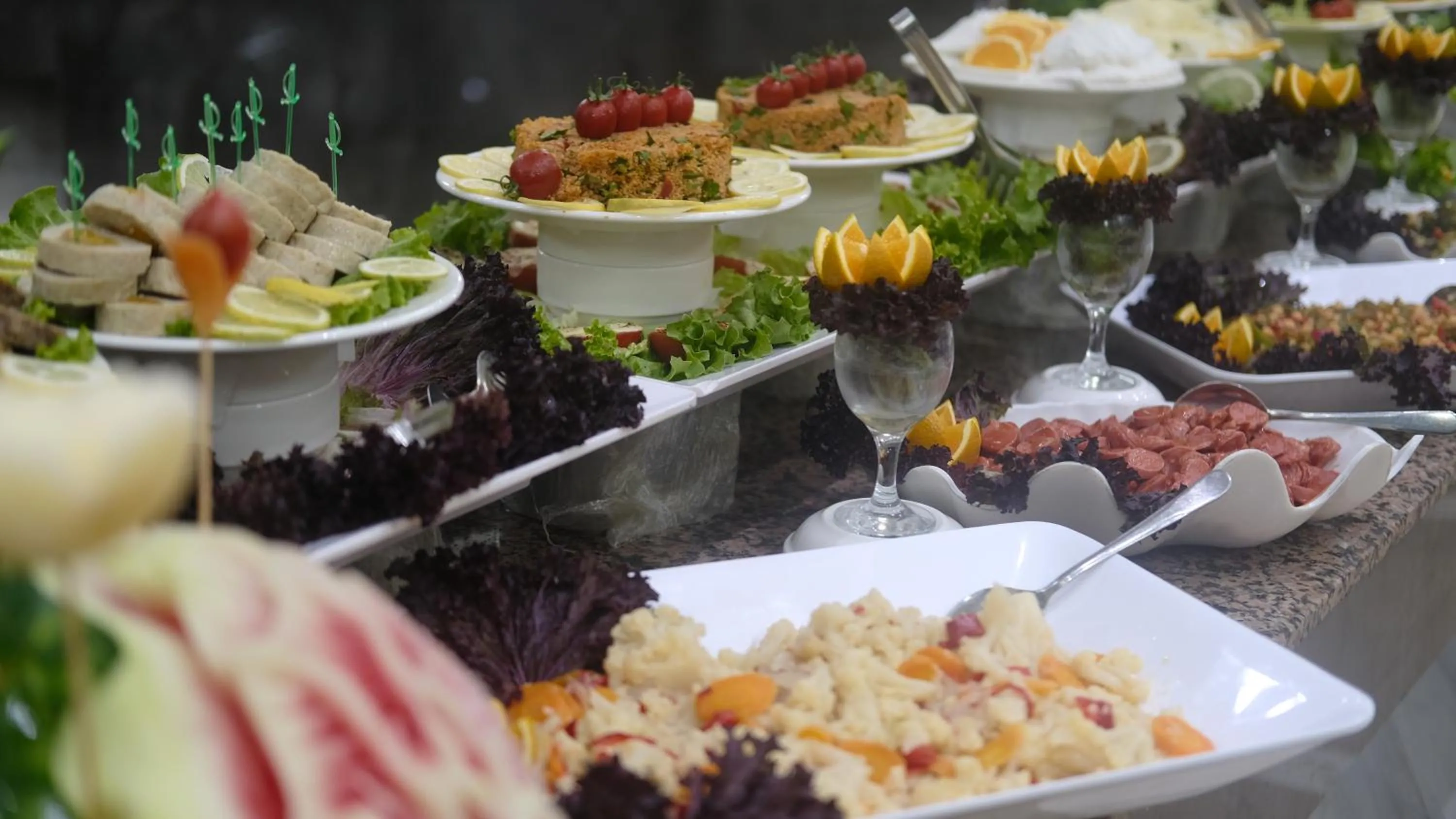 Food in Monte Carlo Hotel