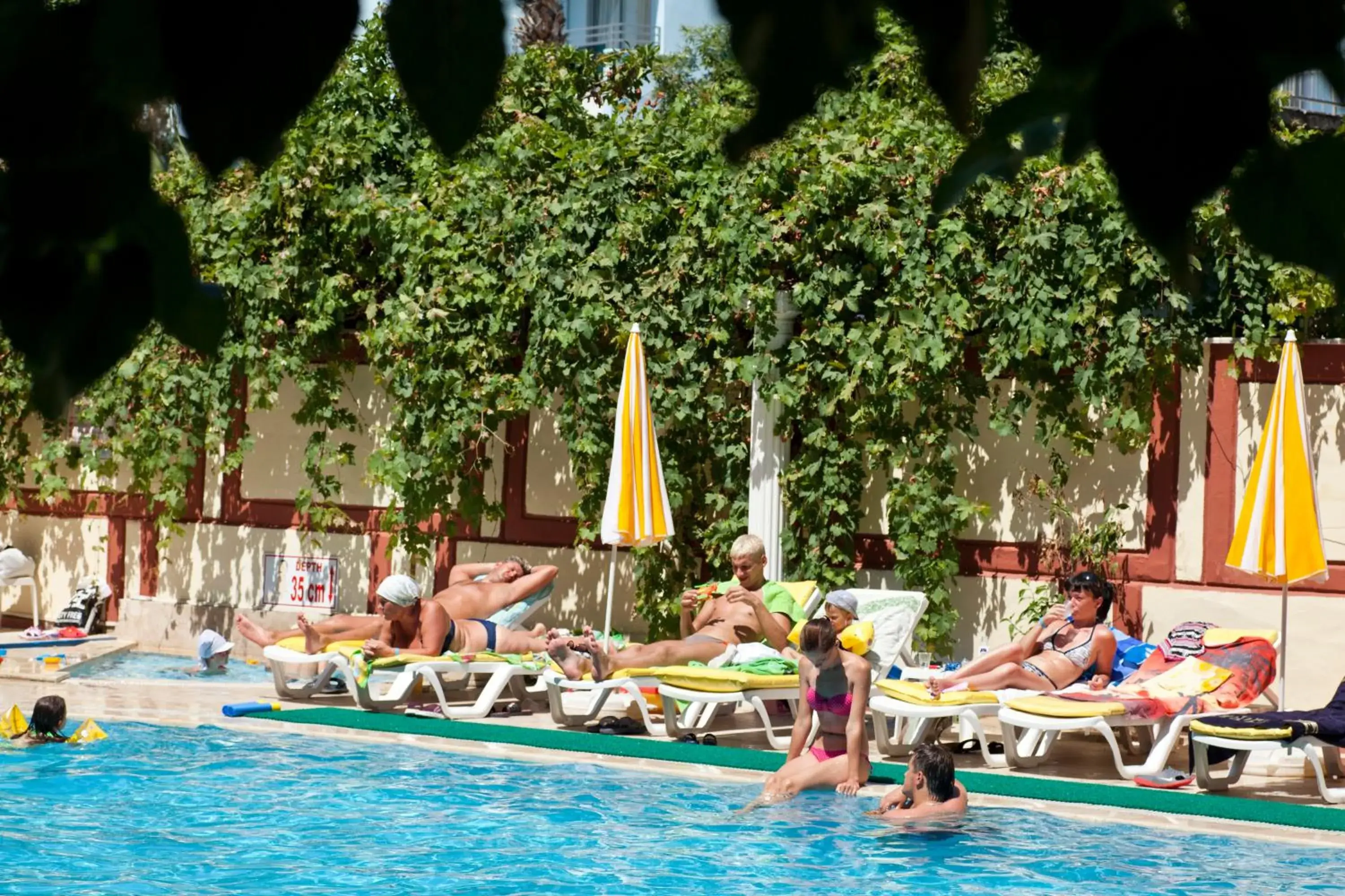 Swimming Pool in Monte Carlo Hotel