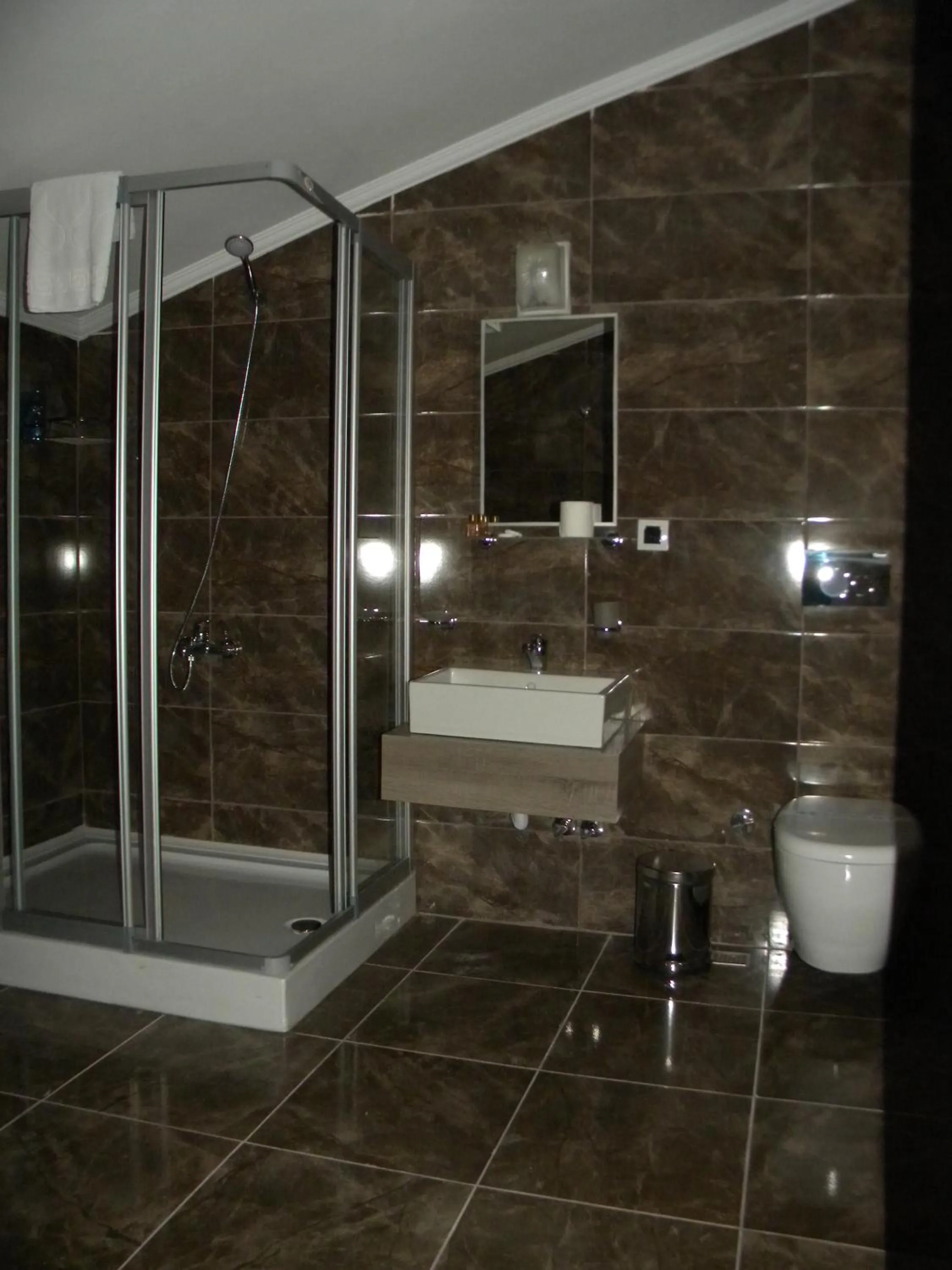 Bathroom in Sava Hotel