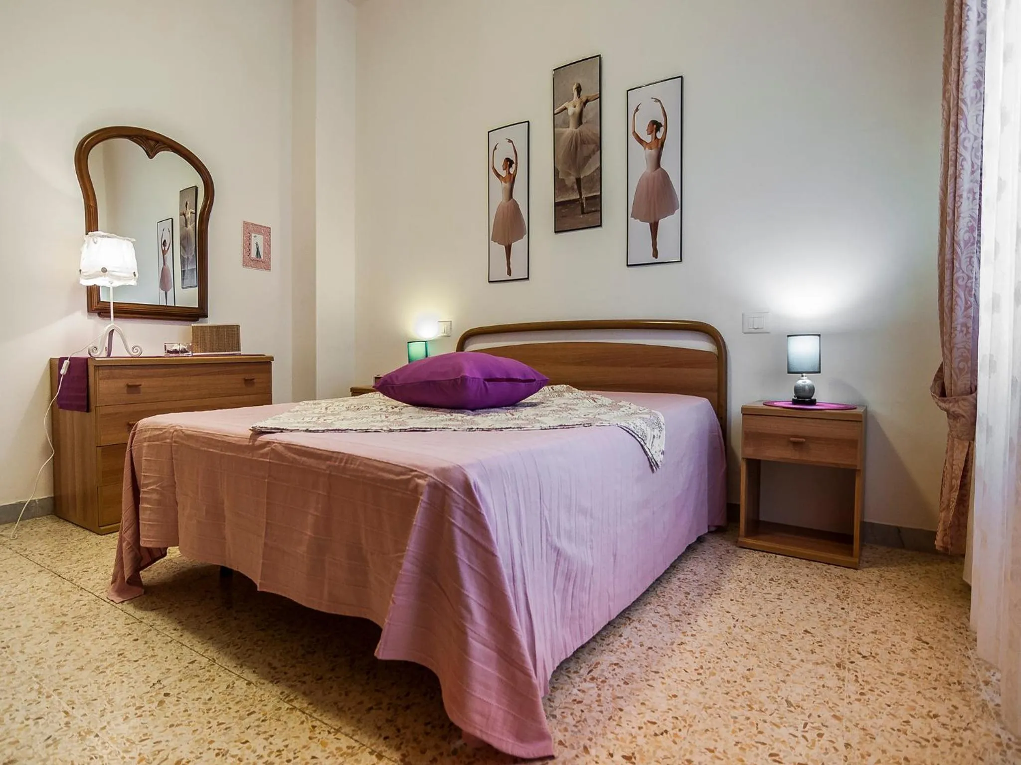 Bedroom, Bed in Casa Zirocco