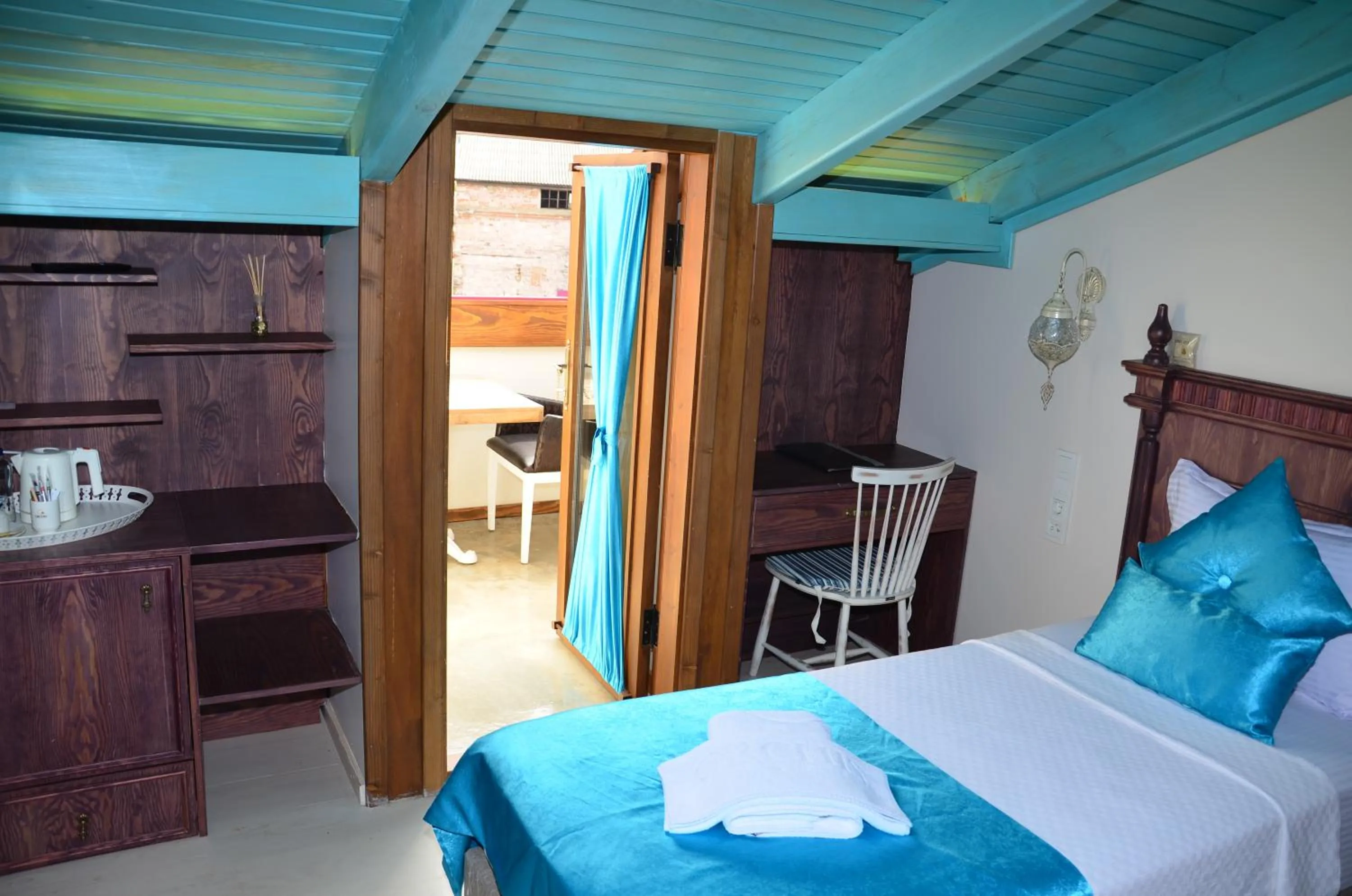 View (from property/room), Bed in Orchis Hotel