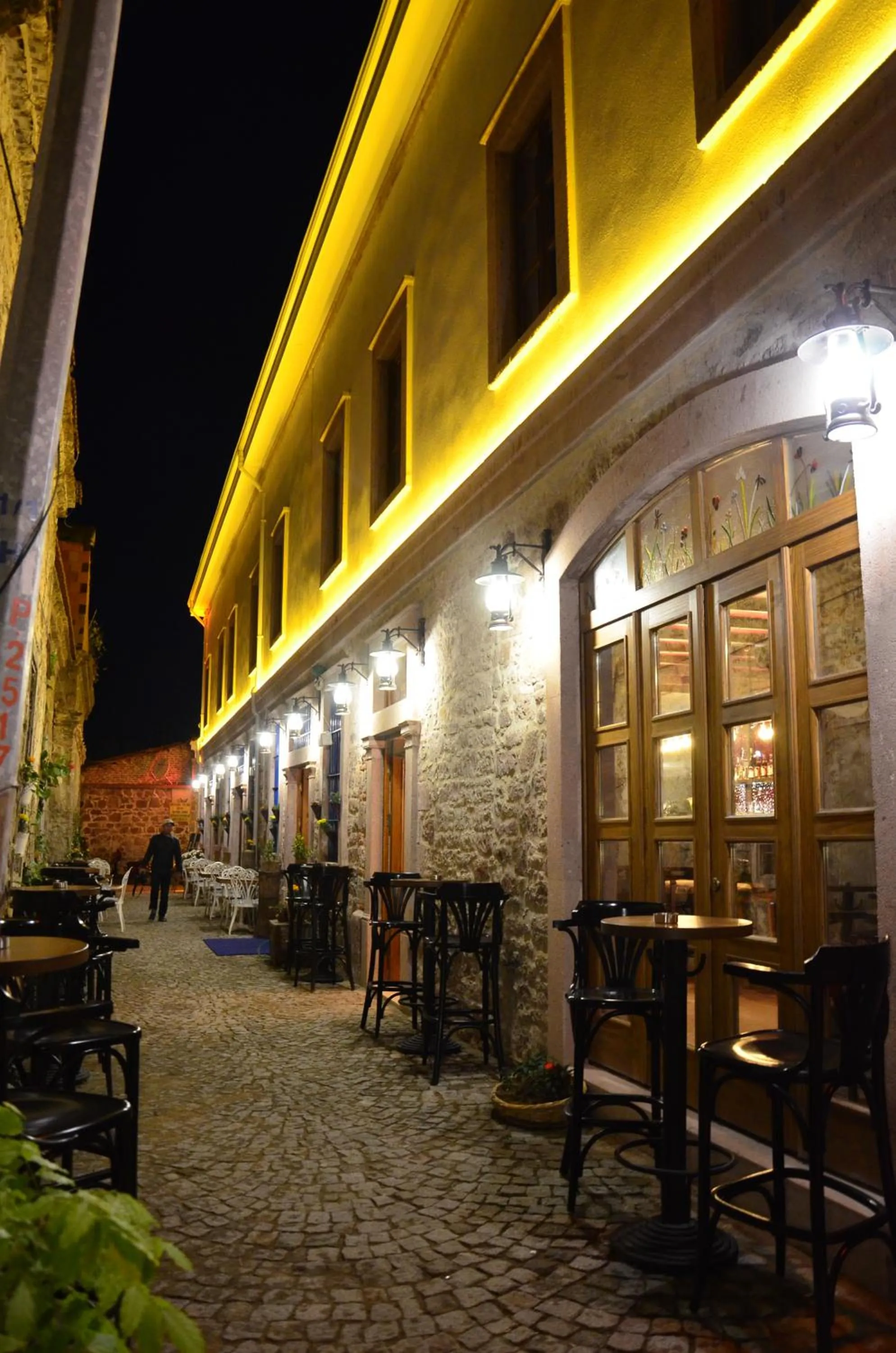 Garden view in Orchis Hotel