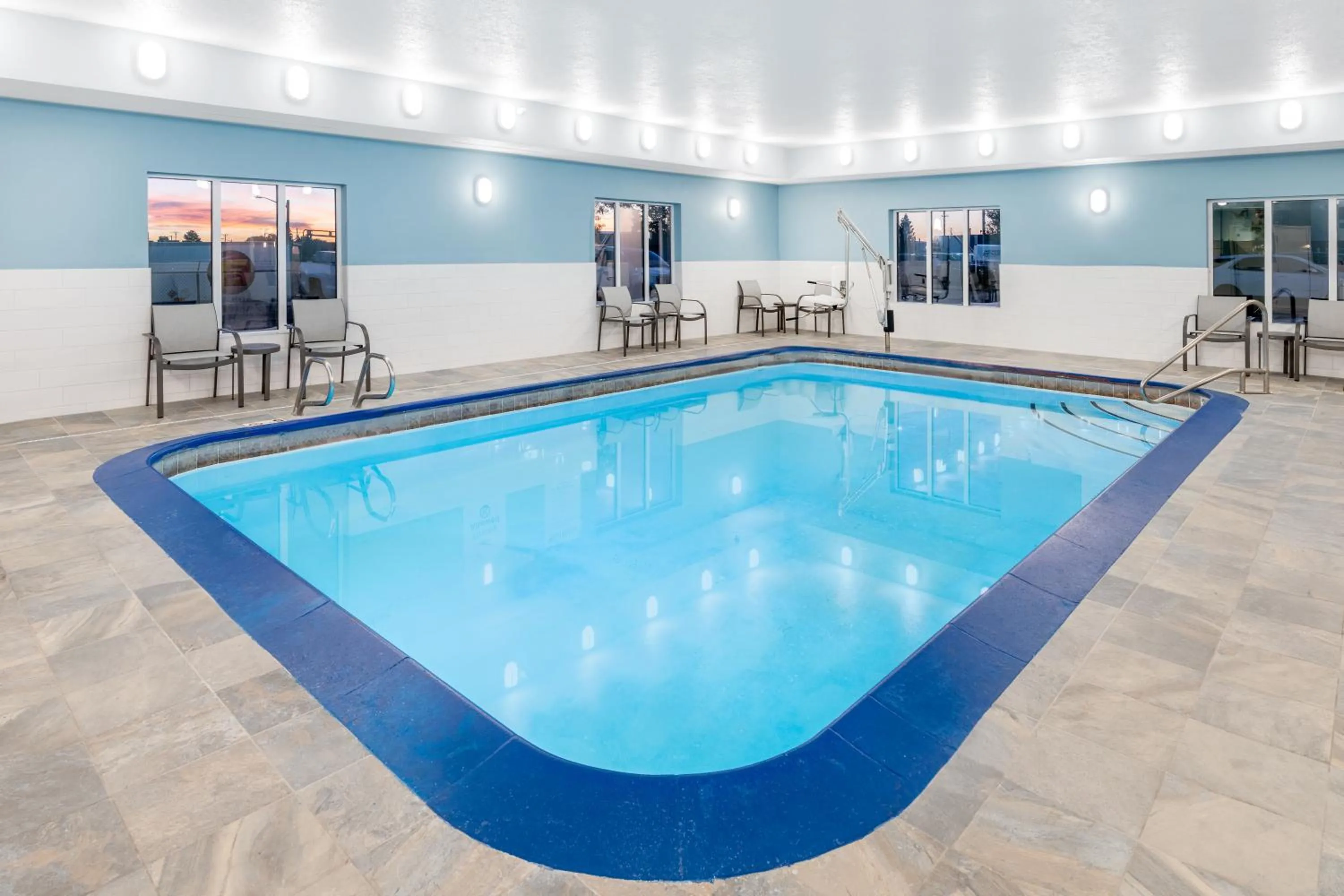 Swimming pool in Holiday Inn Express Hotel & Suites Cheyenne by IHG