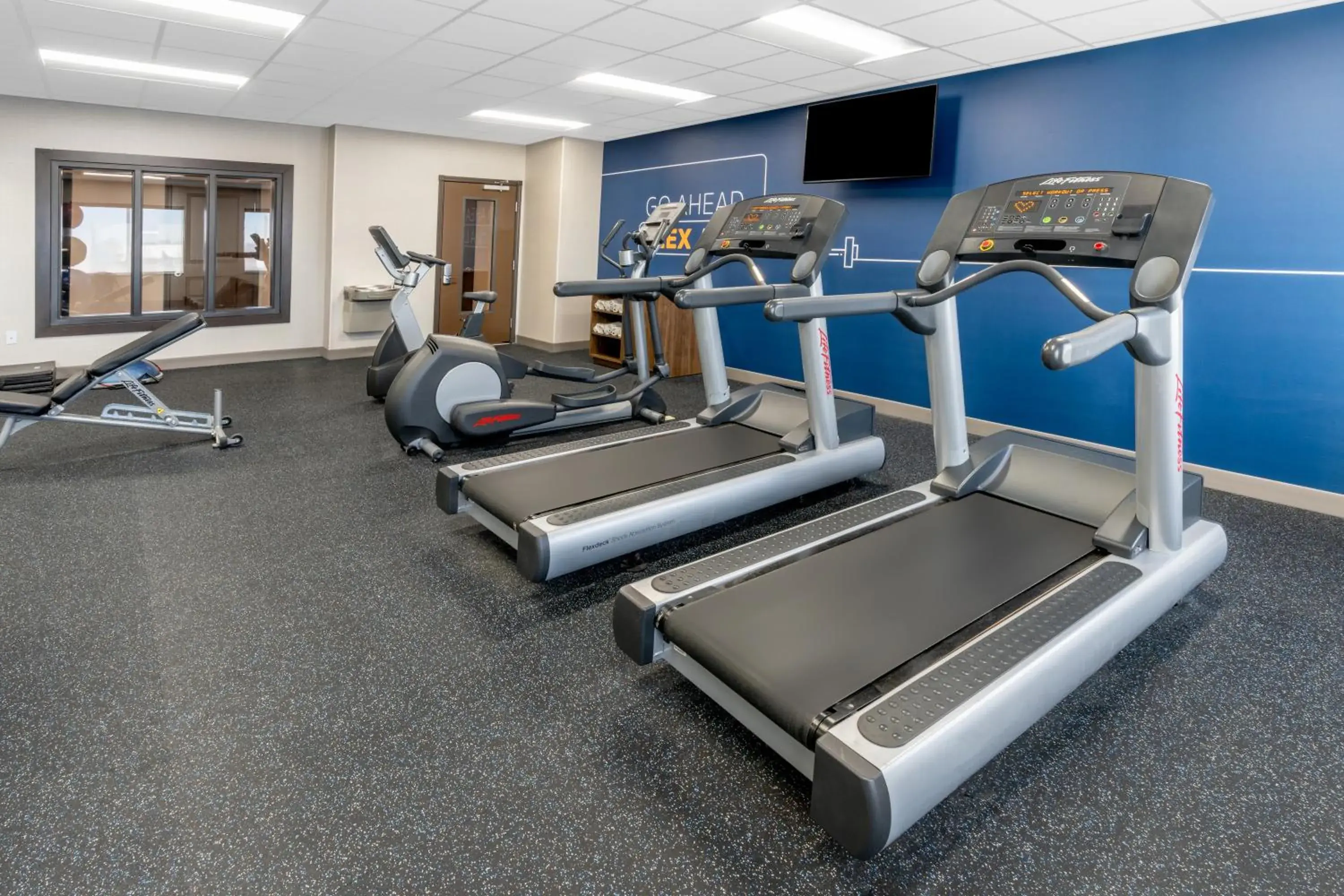 Fitness centre/facilities in Holiday Inn Express Hotel & Suites Cheyenne by IHG Fitness centre/facilities in Holiday Inn Express Hotel & Suites Cheyenne by IHG