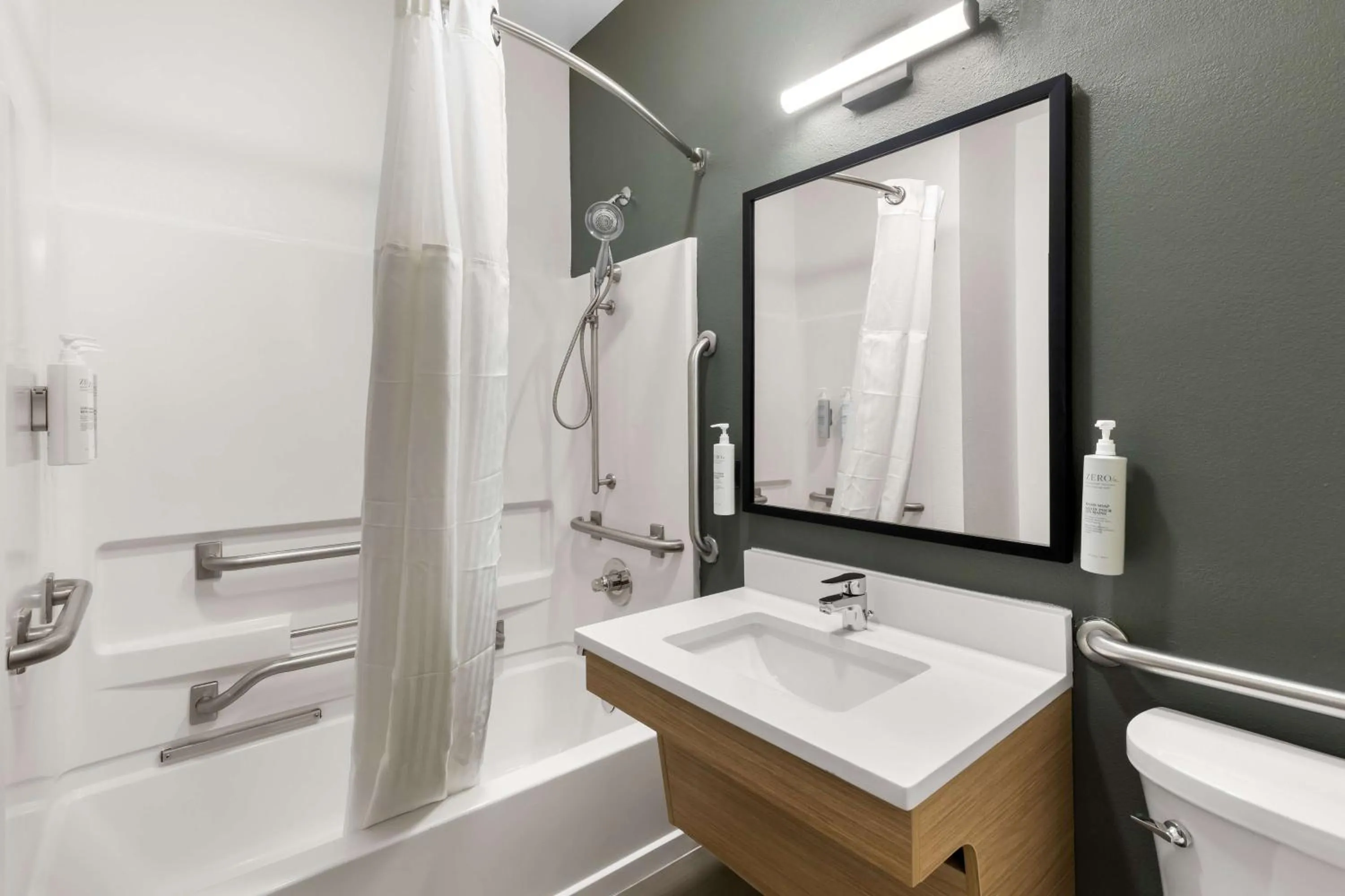 Bathroom in Baymont by Wyndham Calhoun