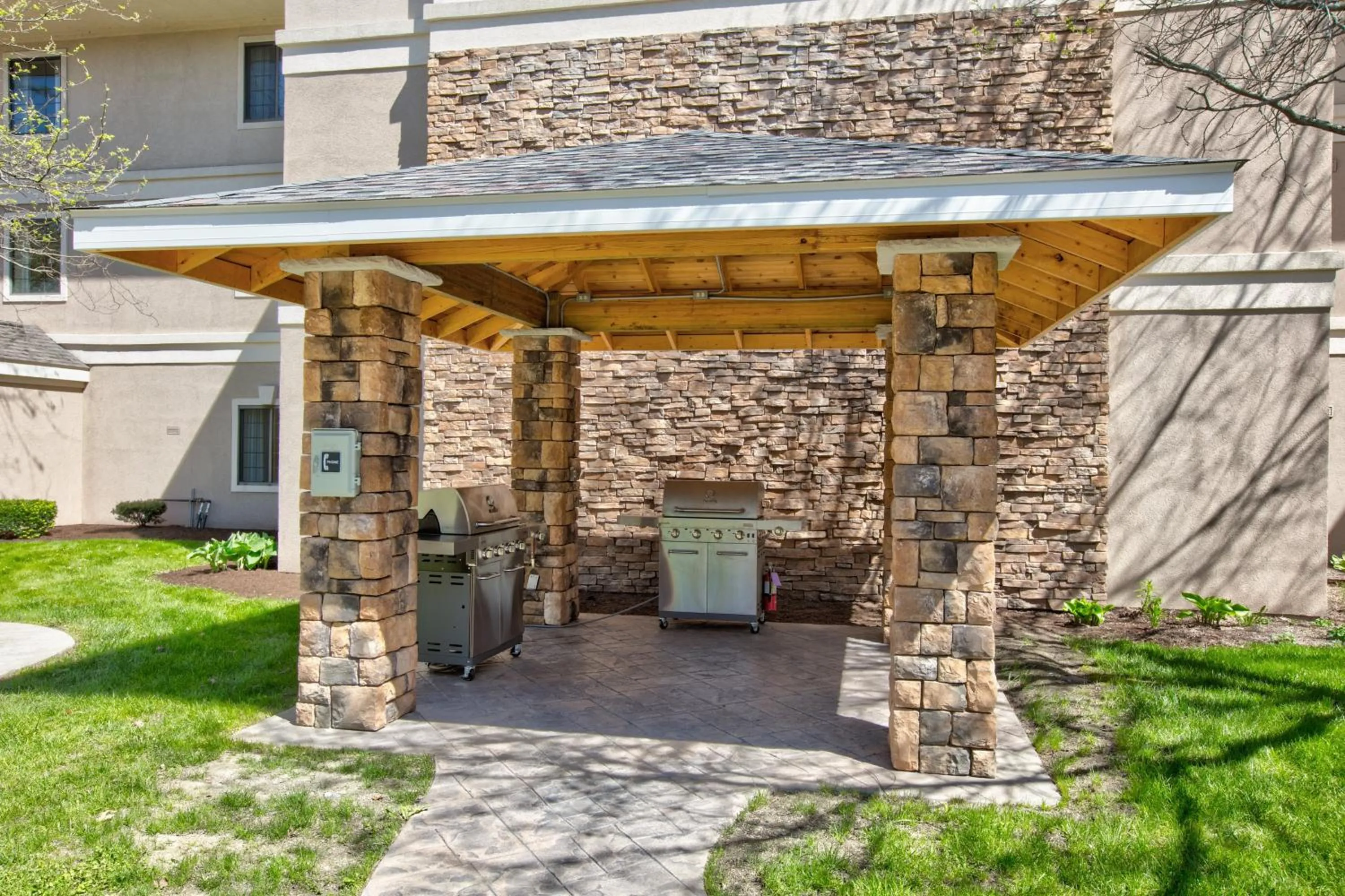 Property building in Staybridge Suites Corning by IHG