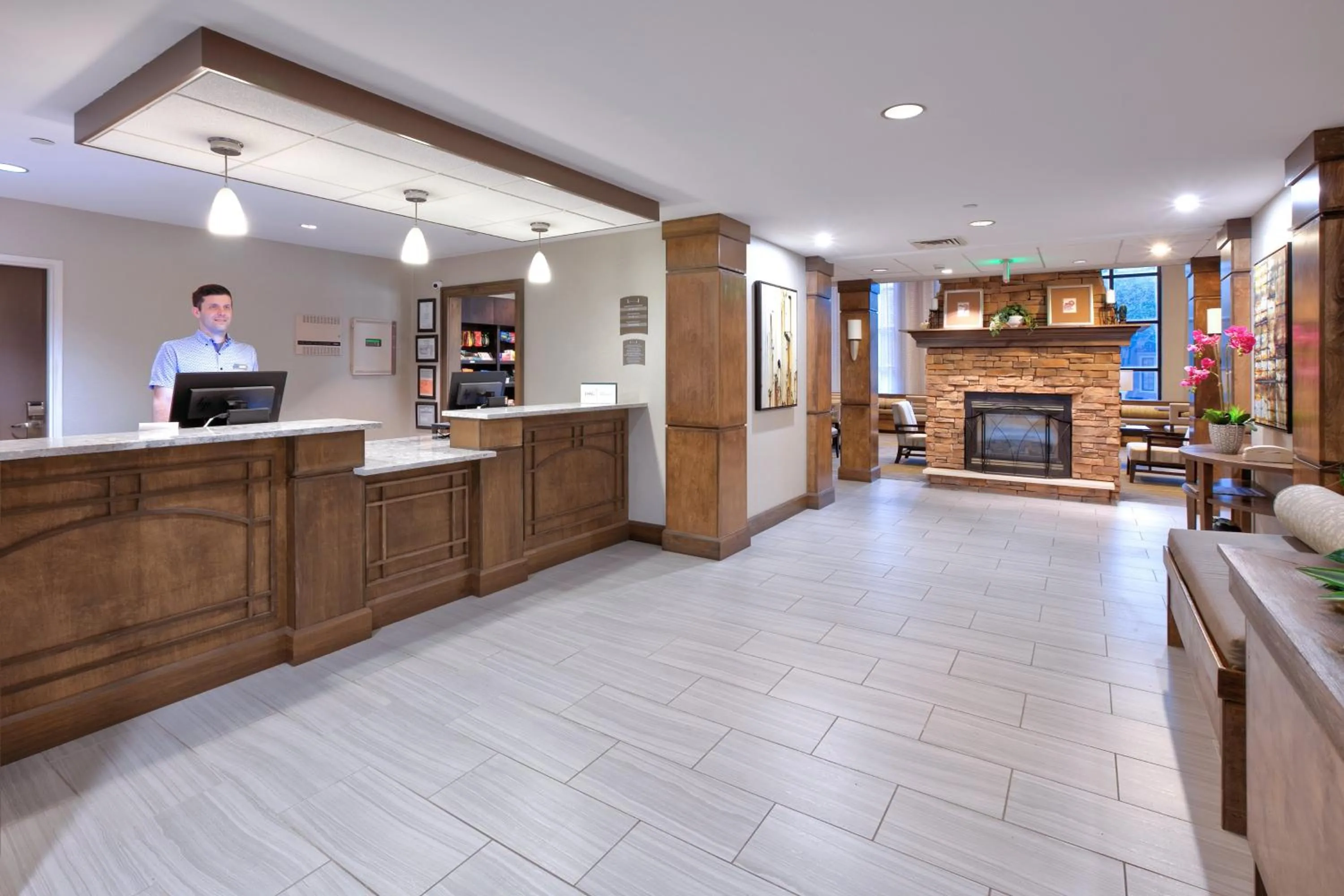 Property building in Staybridge Suites Corning by IHG