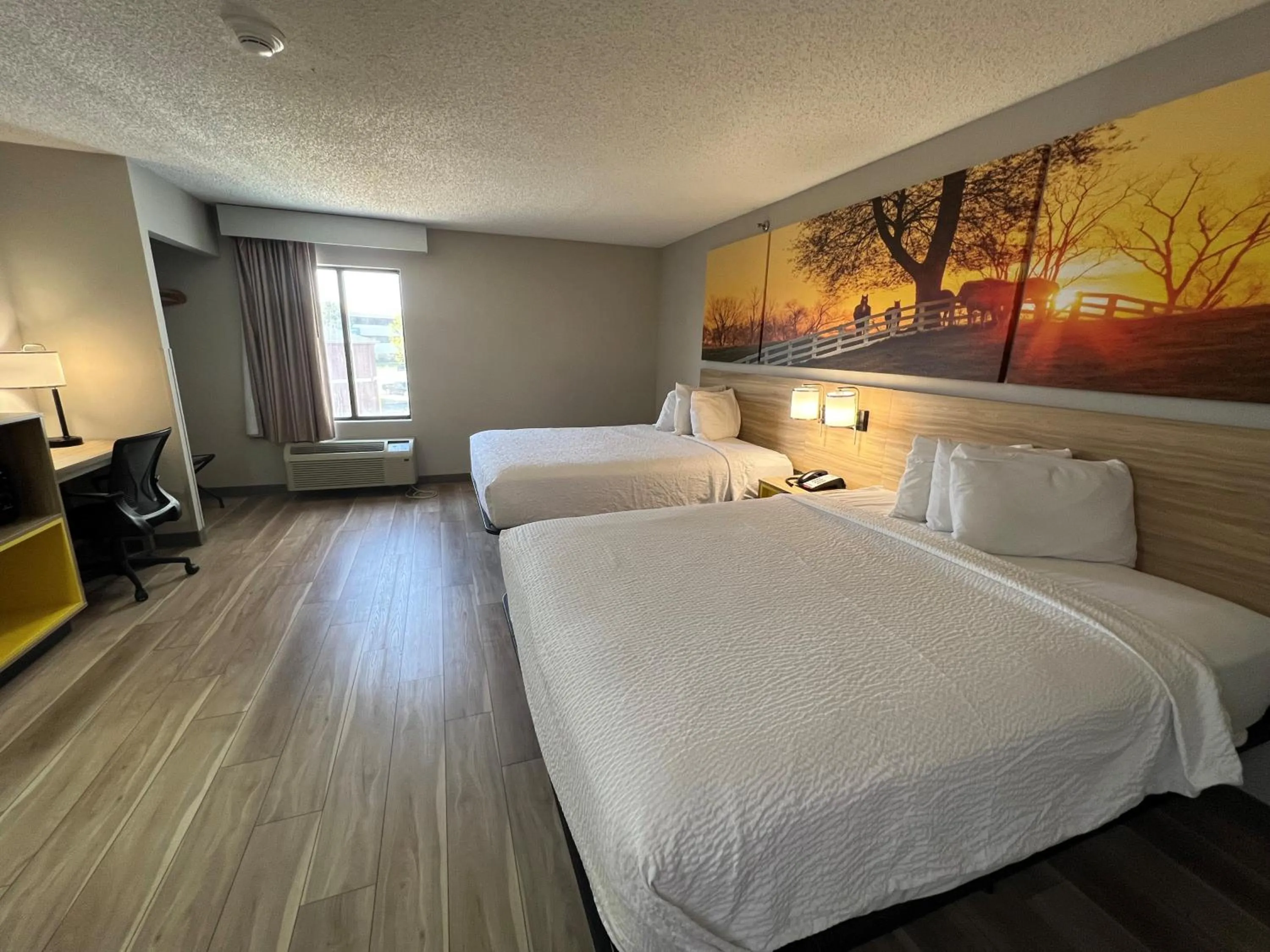 Bed in Days Inn by Wyndham Tulsa Central