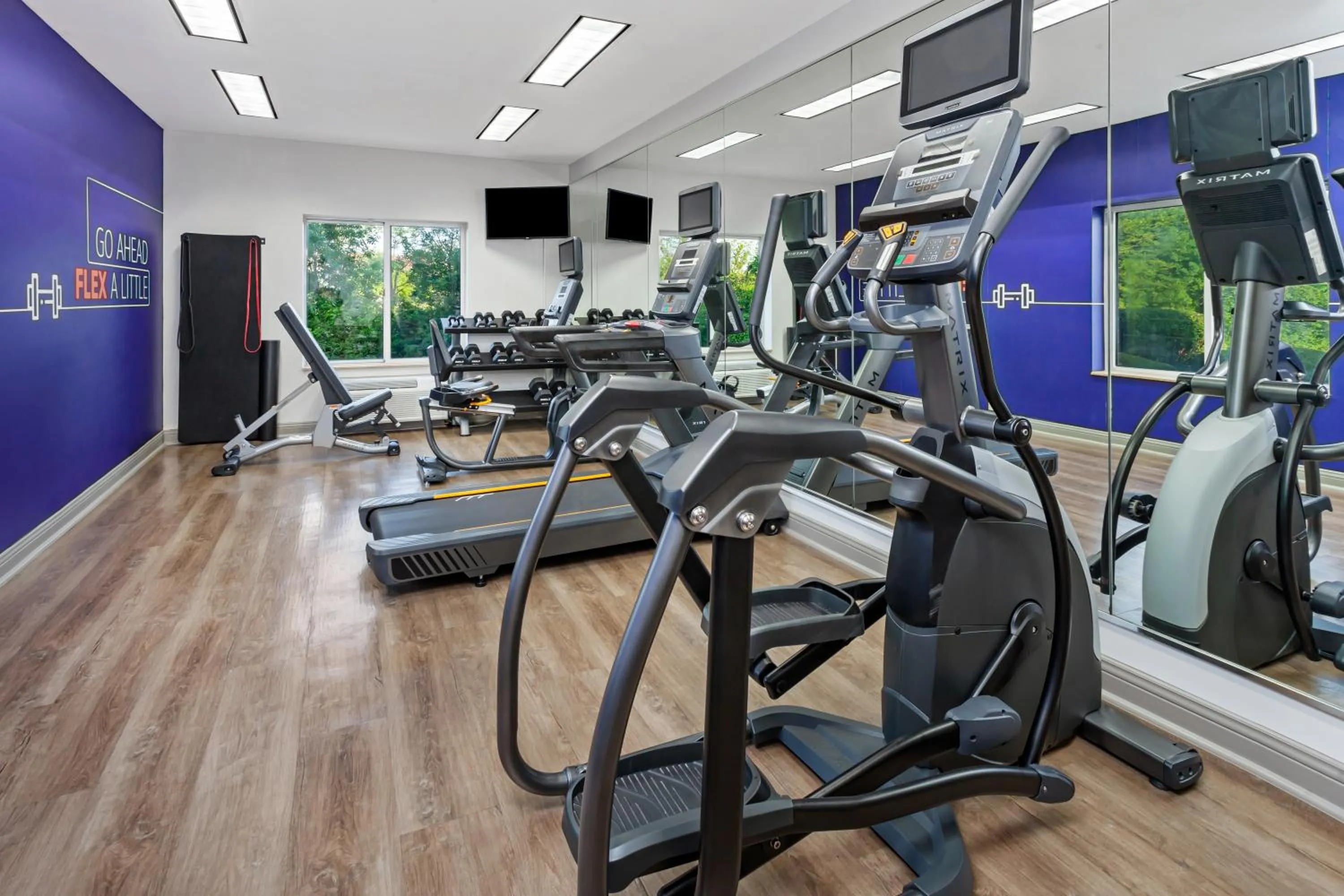 Fitness centre/facilities in Holiday Inn Express Hotel & Suites Chicago South Lansing by IHG
