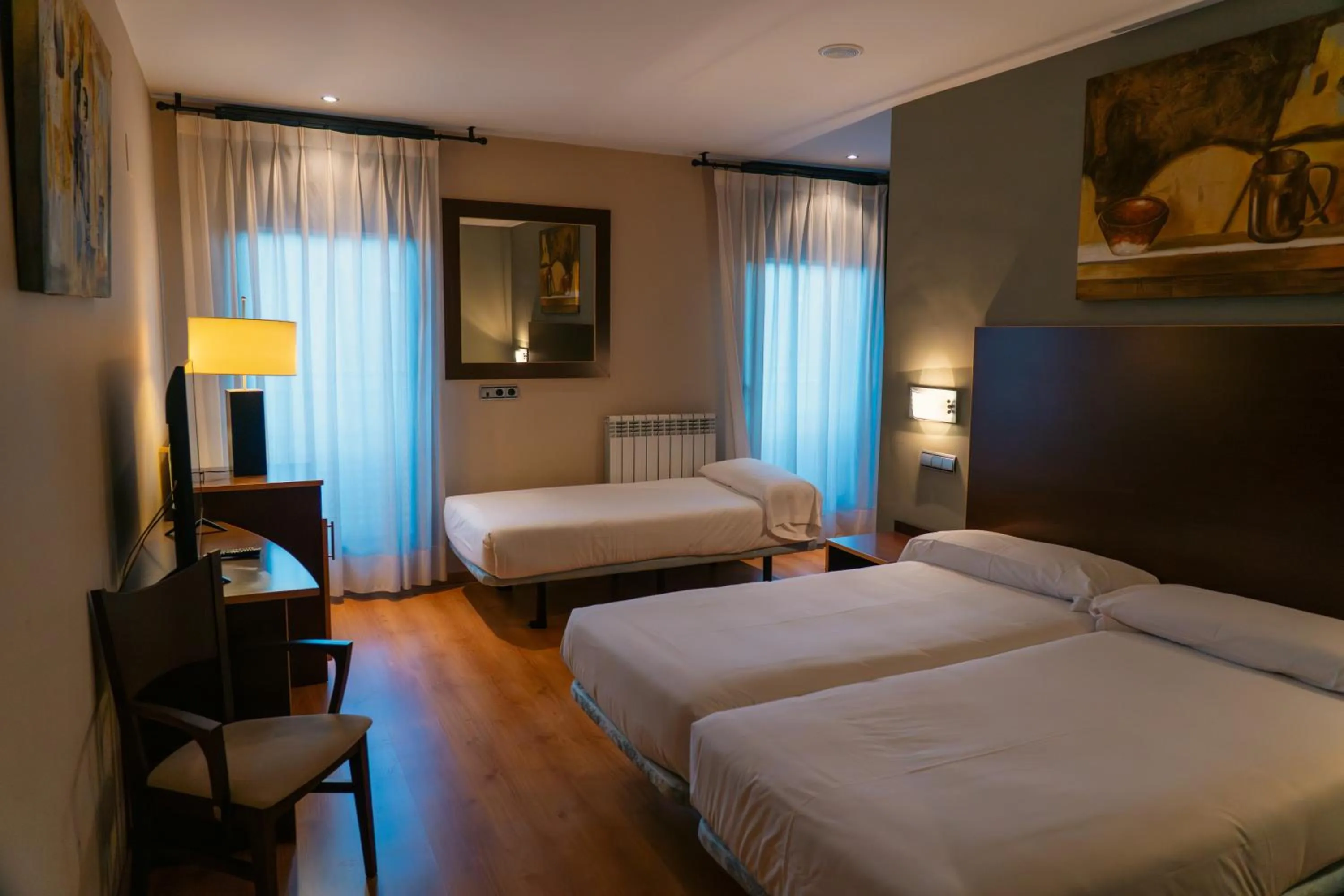 Bed in SNÖ Hotel Ciudad de Sabiñánigo