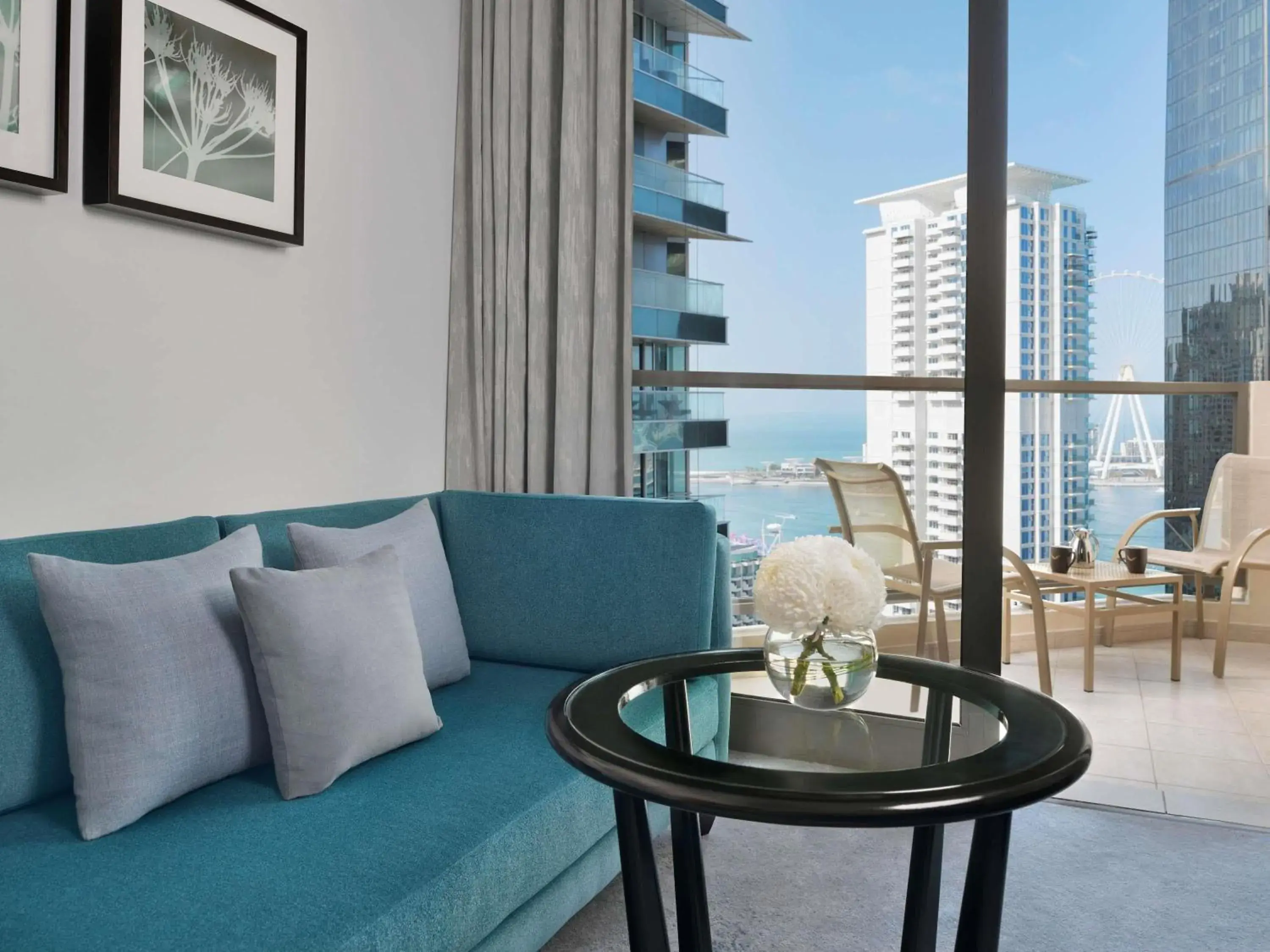 Executive King Partial Sea View with Balcony, Lounge Access, Breakfast, Refreshments & Evening drinks and Canapés in Mövenpick Hotel Jumeirah Beach Executive King Partial Sea View with Balcony, Lounge Access, Breakfast, Refreshments & Evening drinks and Canapés in Mövenpick Hotel Jumeirah Beach