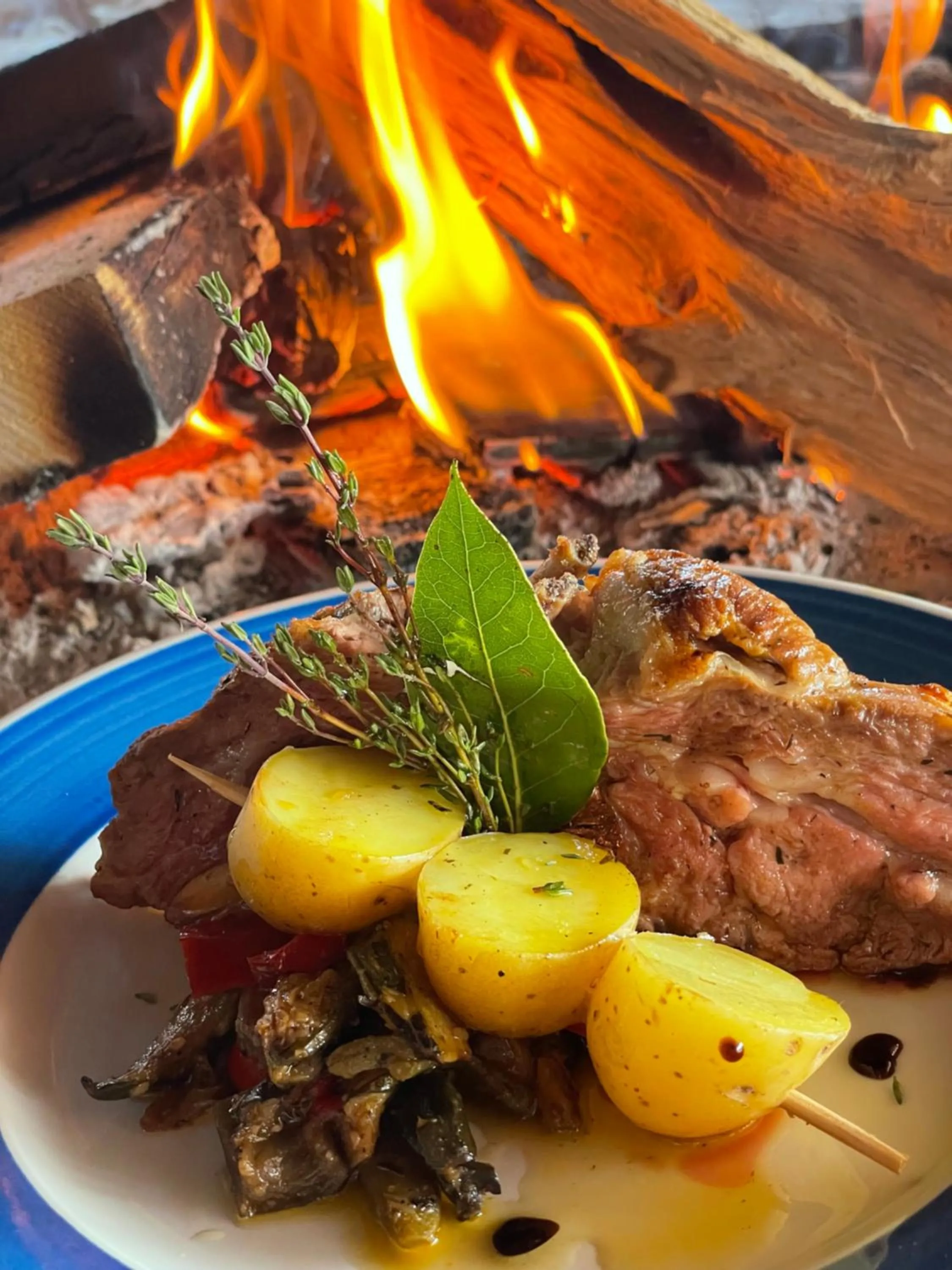 Food close-up in Hotel des Pyrénées