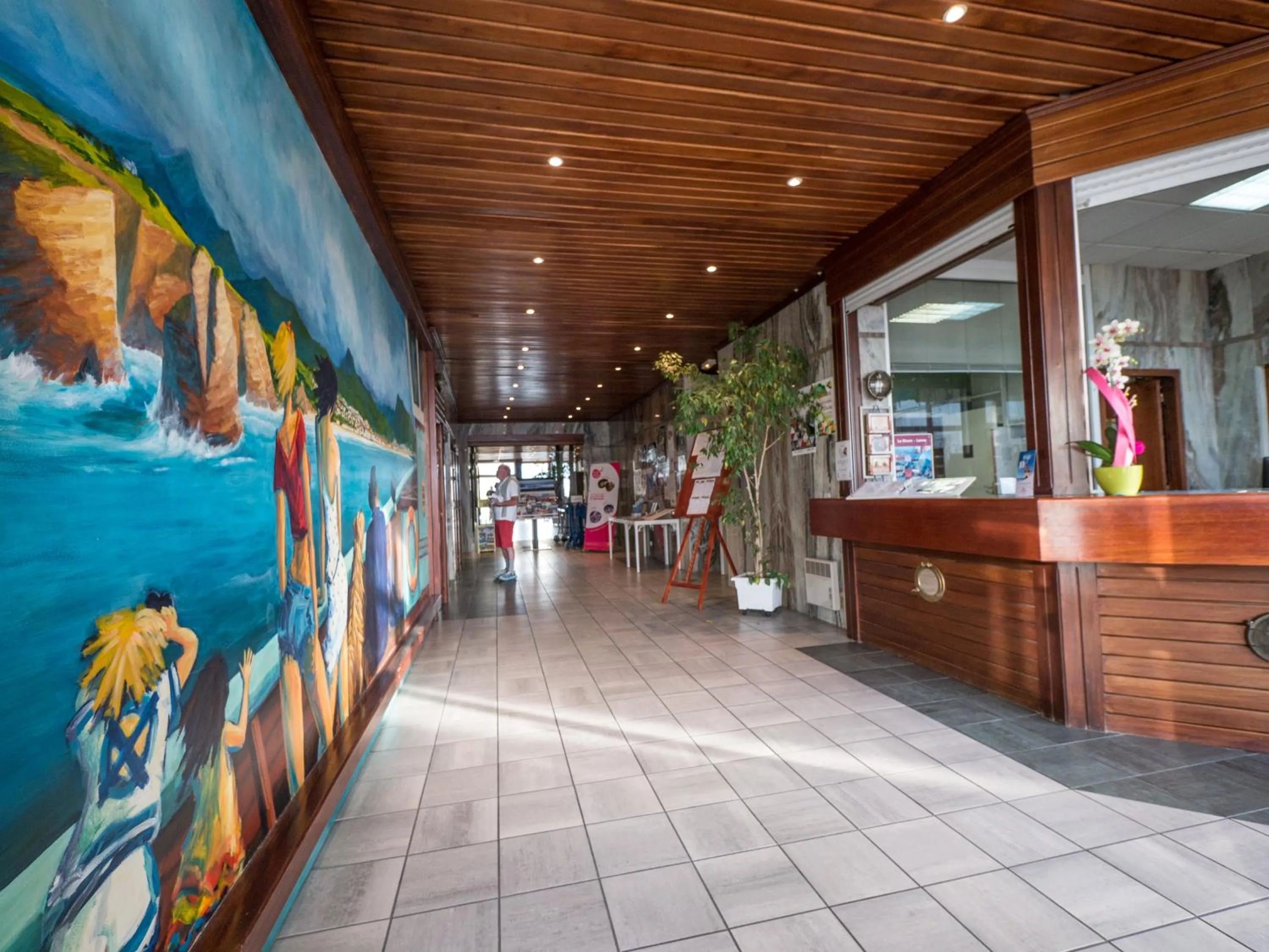 Lobby or reception in Résidence Mer & Golf Sokoburu