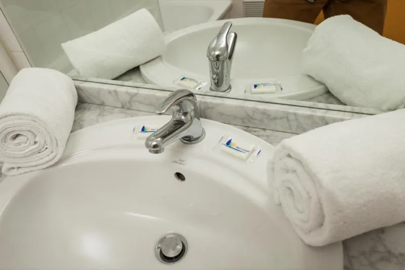 Bathroom in Résidence Mer & Golf Port Argelès