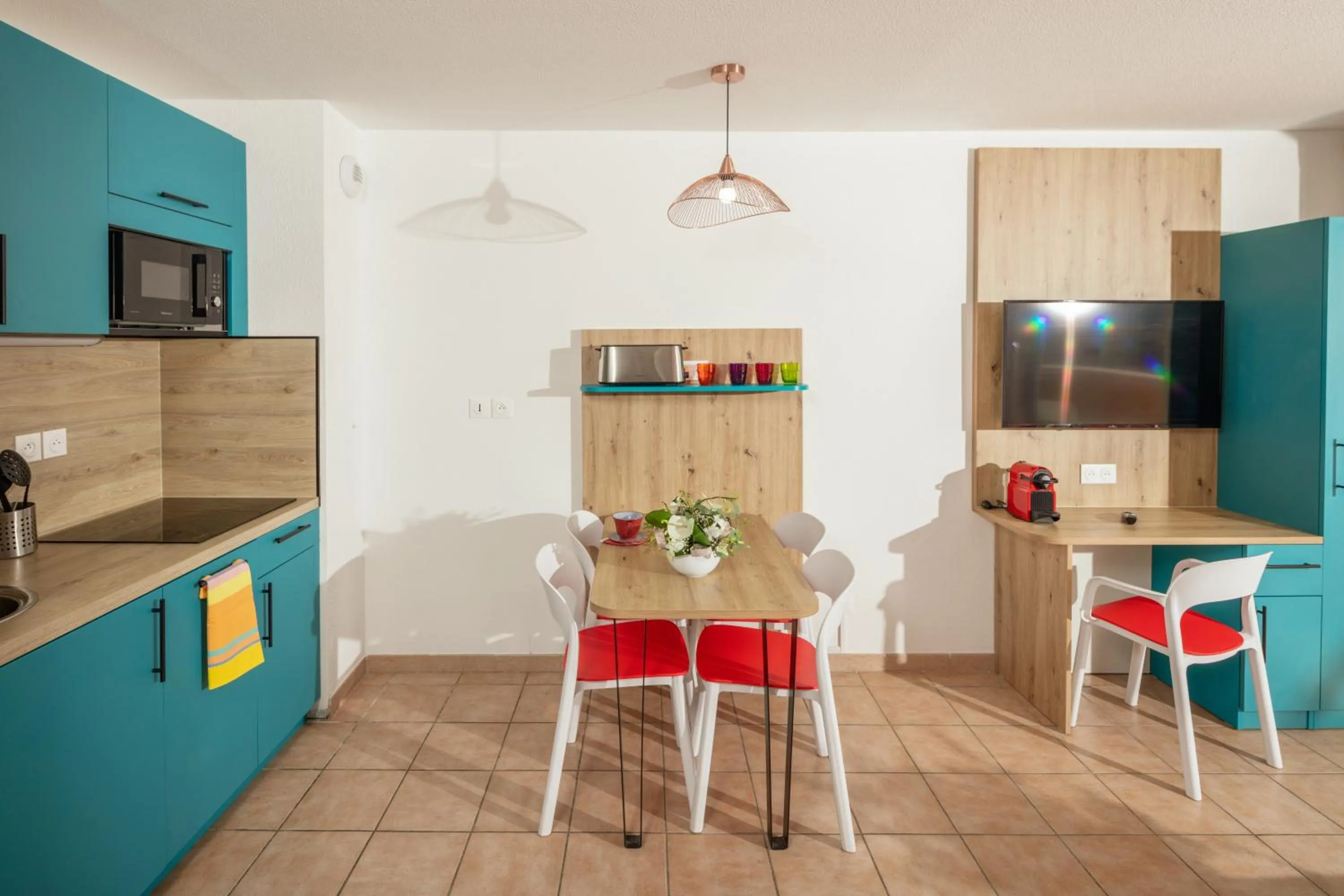 TV and multimedia in Résidence Mer & Golf Port Argelès