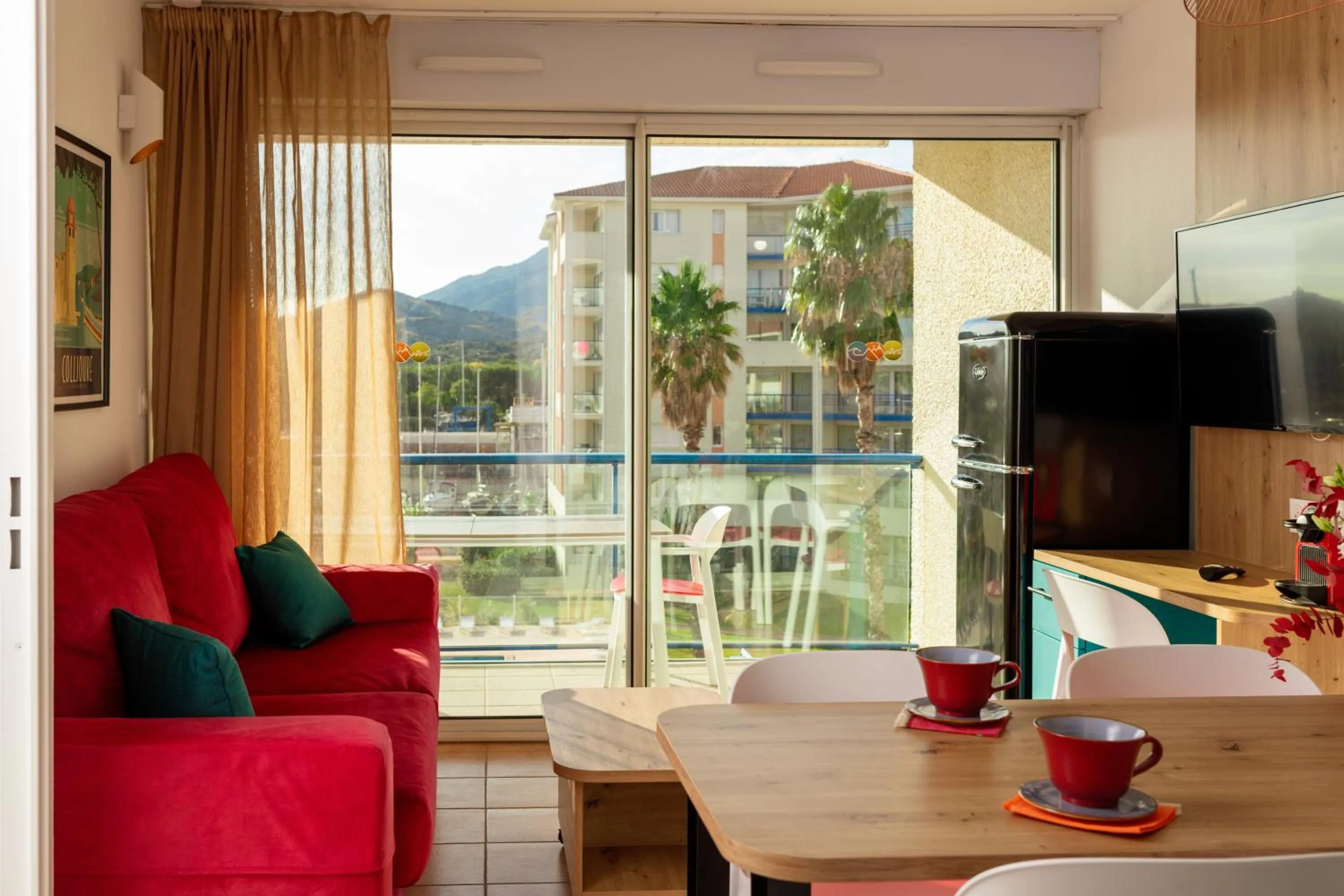 TV and multimedia in Résidence Mer & Golf Port Argelès