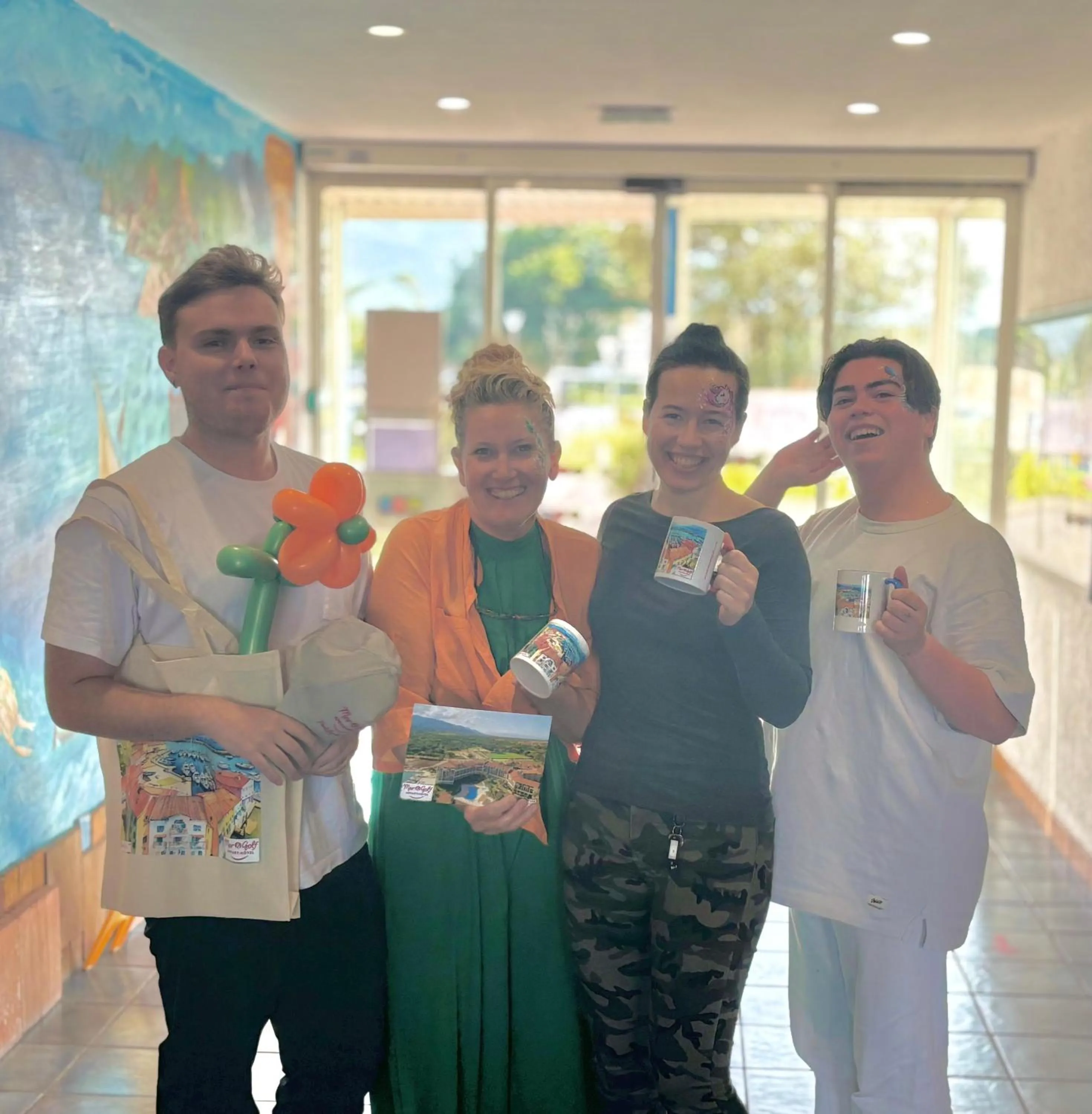 Lobby or reception in Appart Hôtel Mer & Golf Port Argelès