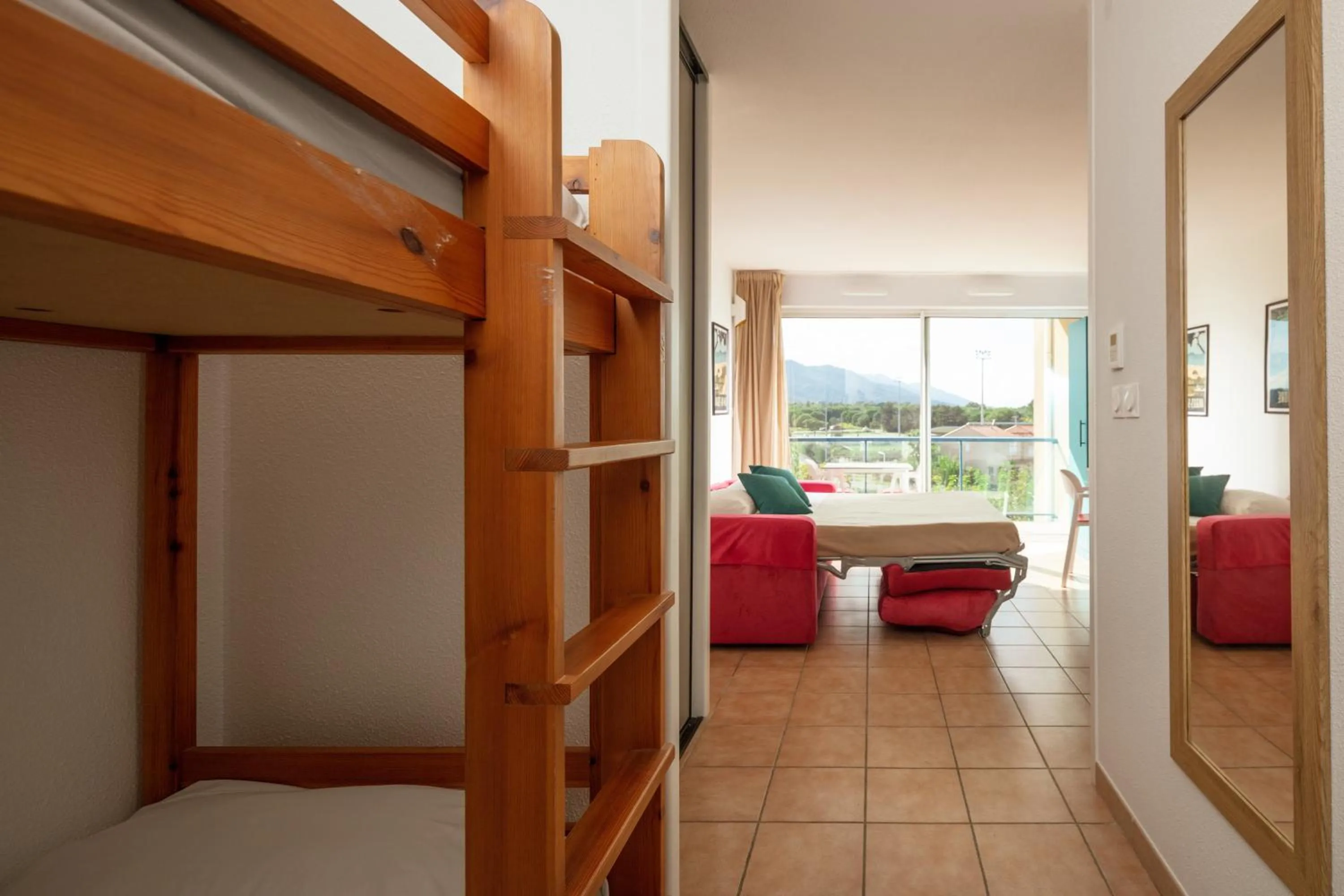 Bed in Résidence Mer & Golf Port Argelès