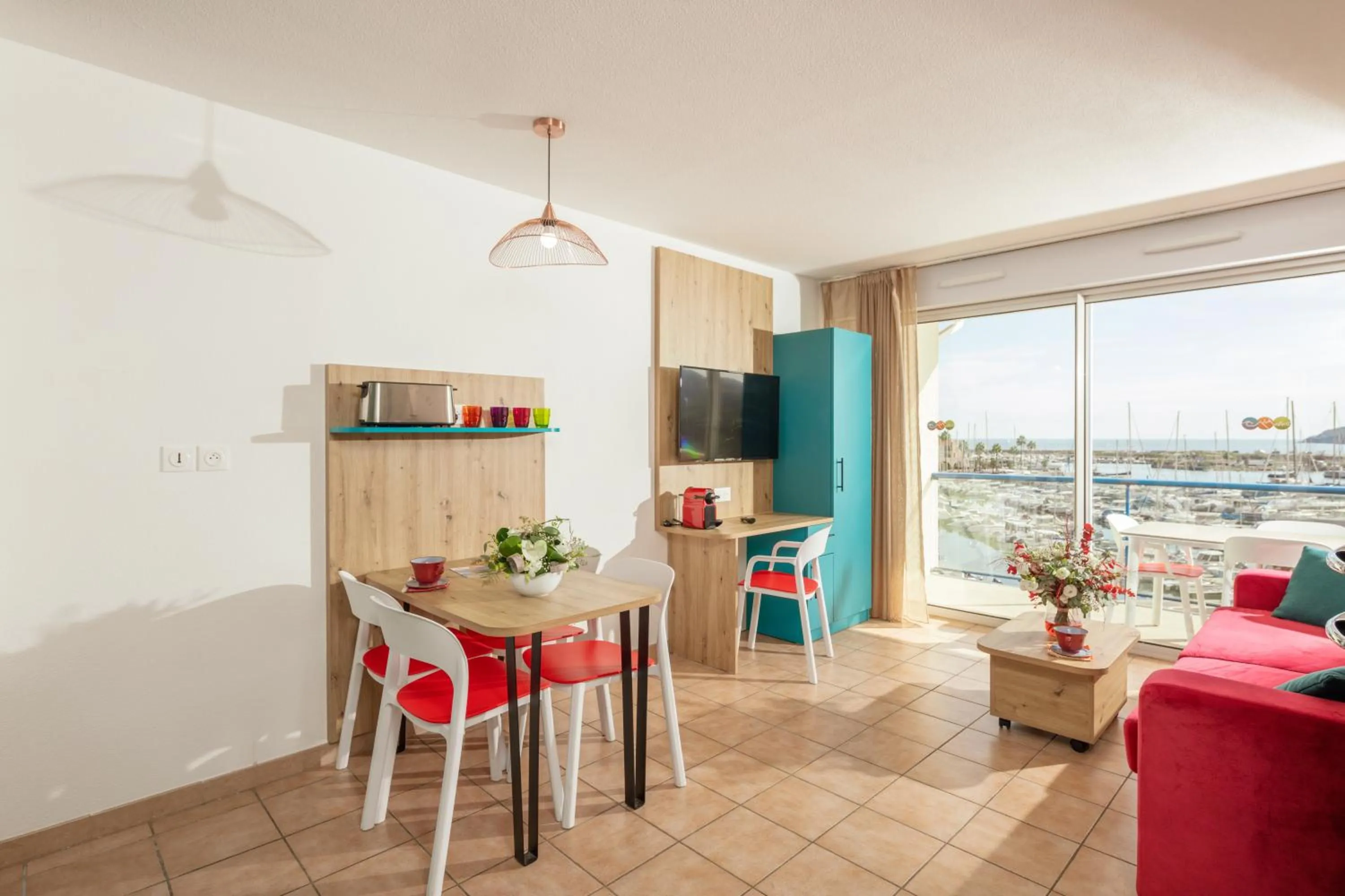 TV and multimedia in Résidence Mer & Golf Port Argelès