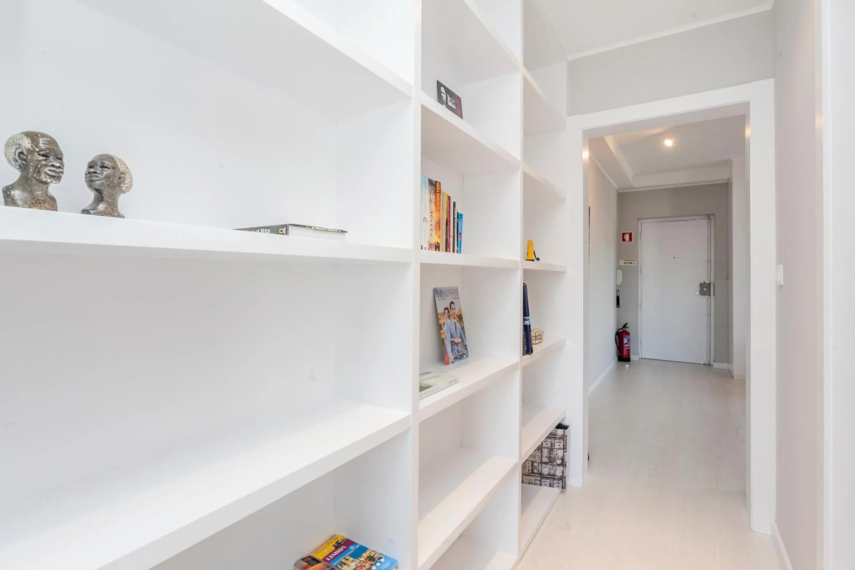 Living room in Bright Visconde Apartment